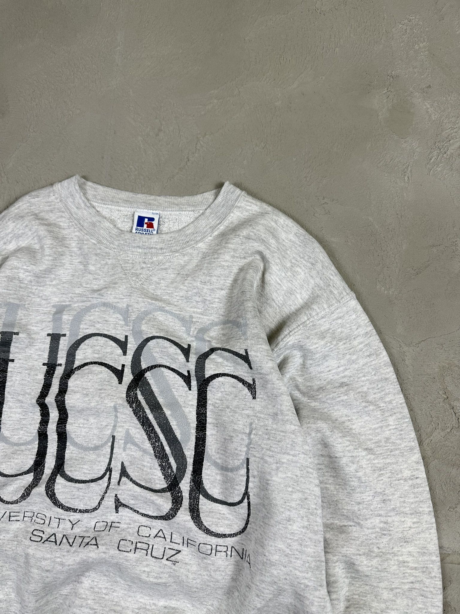 Vintage 90s Vintage University of California Boxy Sweatshirt Size US L / EU 52-54 / 3 - 7 Thumbnail