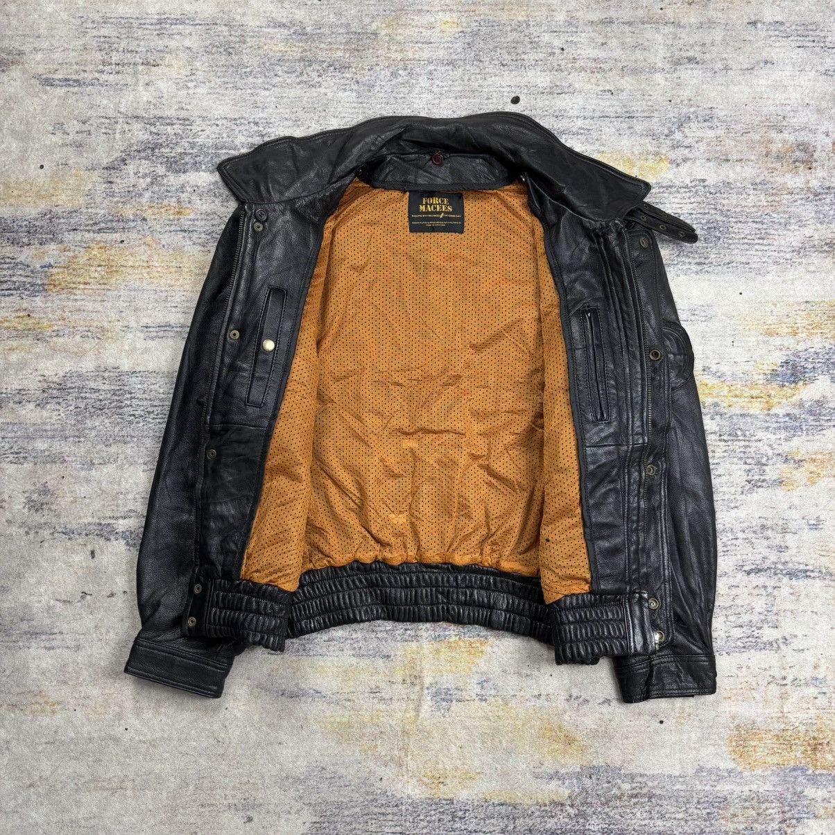 Kadoya Vintage 90s Kadoya Macees bikers leather jacket Size US L / EU 52-54 / 3 - 10 Thumbnail
