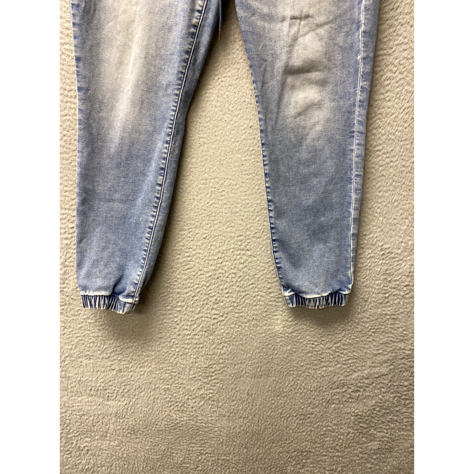 American Eagle Outfitters American Eagle Outfitters Jeans Pants Womens Slim Joggers Regular 16 Light Wash Blue Cotton Blend Denim with Pockets Size 25" / US 0 / IT 36 - 2 Thumbnail