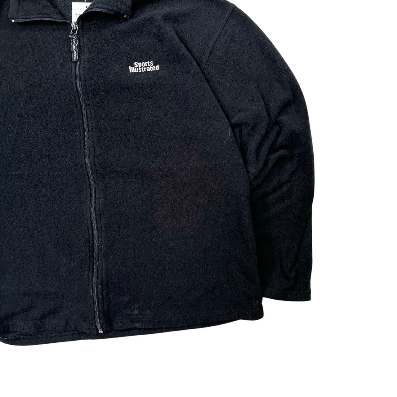 Vintage Vintage 90s Sports Illustrated Fleece Embroidered Zip Up Size US XL / EU 56 / 4 - 3 Thumbnail