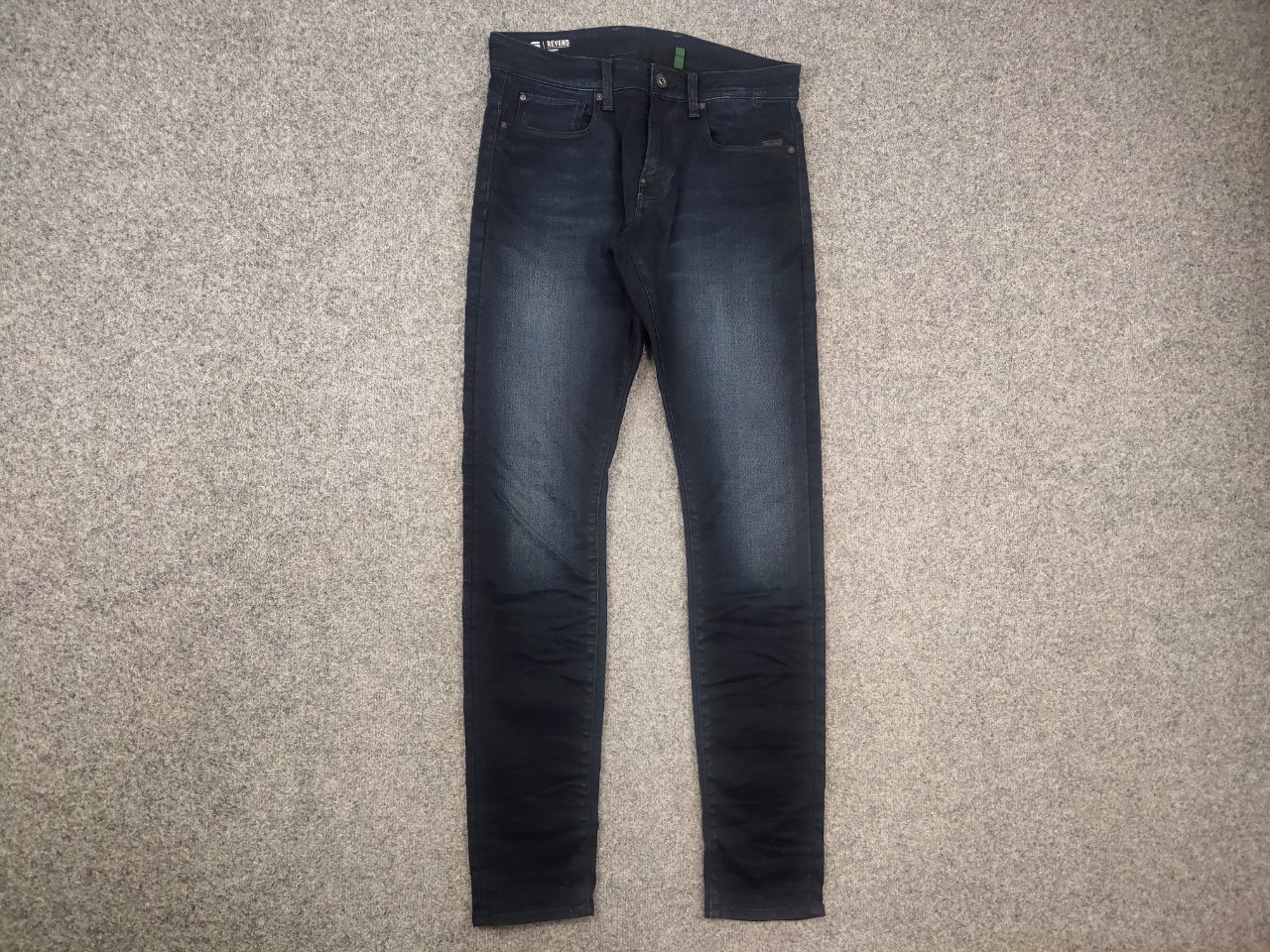 G-Star G Star Raw revend skinny jeans Dark Denim Vintage Faded Size US 34 / EU 50 - 2 Thumbnail