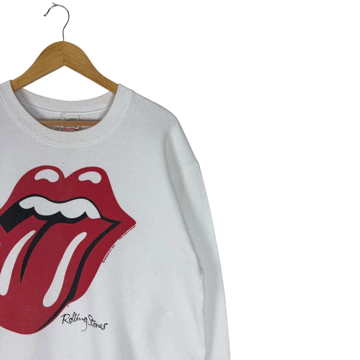 The Rolling Stones 🔥VTG THE ROLLING STONES 1989 SWEATSHIRT Size US L / EU 52-54 / 3 - 4 Thumbnail
