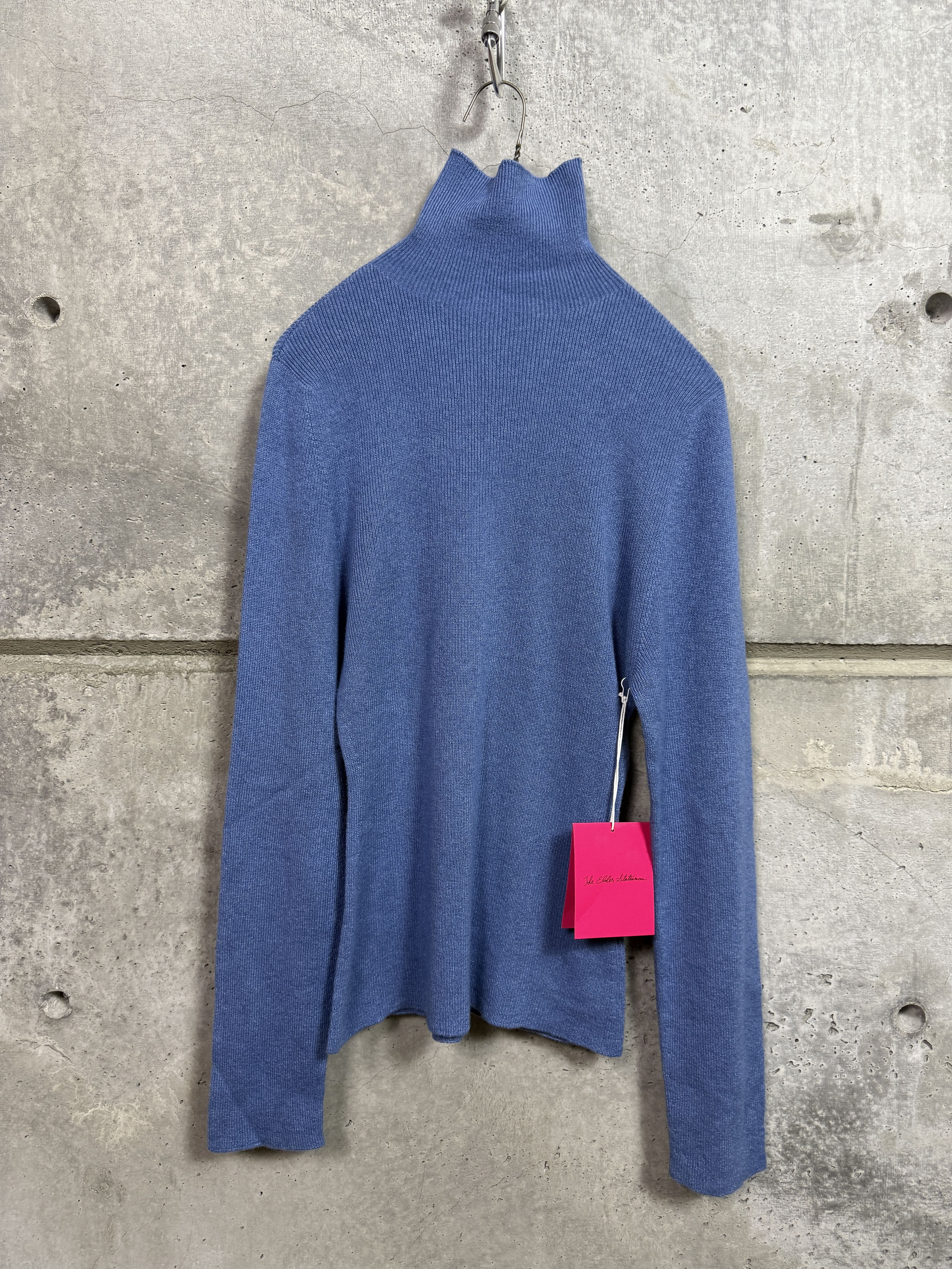 The Elder Statesman $650 The Elder Statesman Delicash Peacock Turtleneck Size S / US 4 / IT 40 - 4 Thumbnail