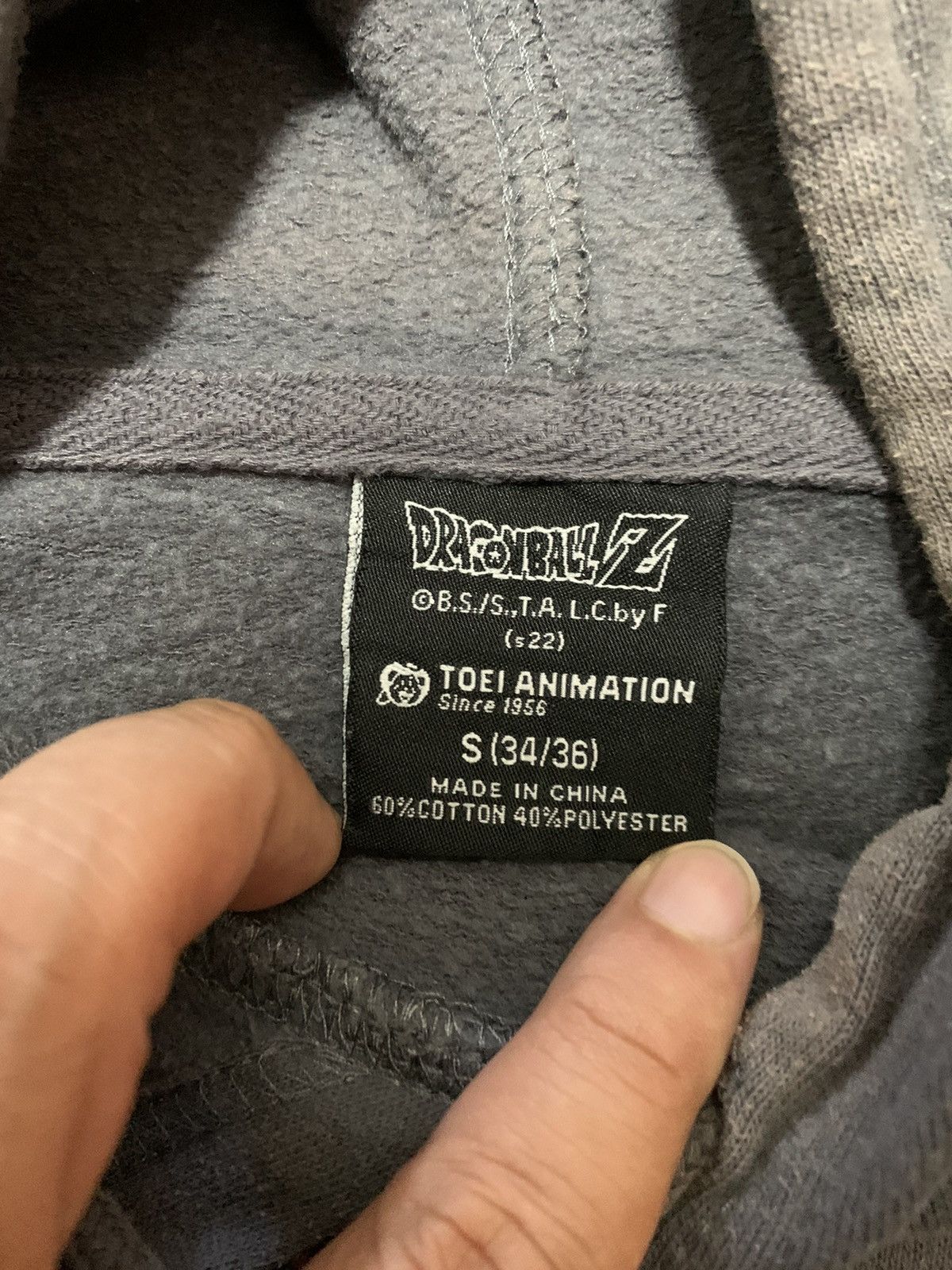 Anime Y2K Dragon Ball Hoodie Sun Faded Size US S / EU 44-46 / 1 - 10 Thumbnail