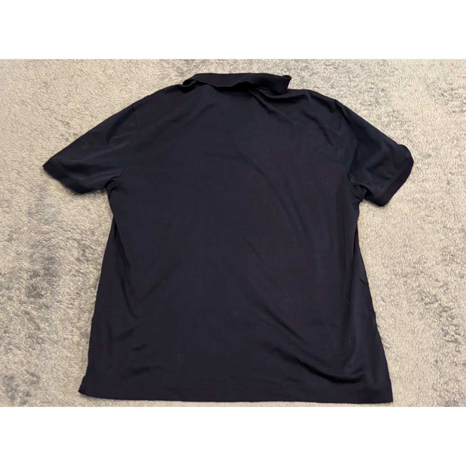 Banana Republic Banana Republic Polo Shirt Men L Blue Knit 100% Cotton Regular Short Sleeve Button Collar Preppy Golf Mains Size US L / EU 52-54 / 3 - 5 Thumbnail