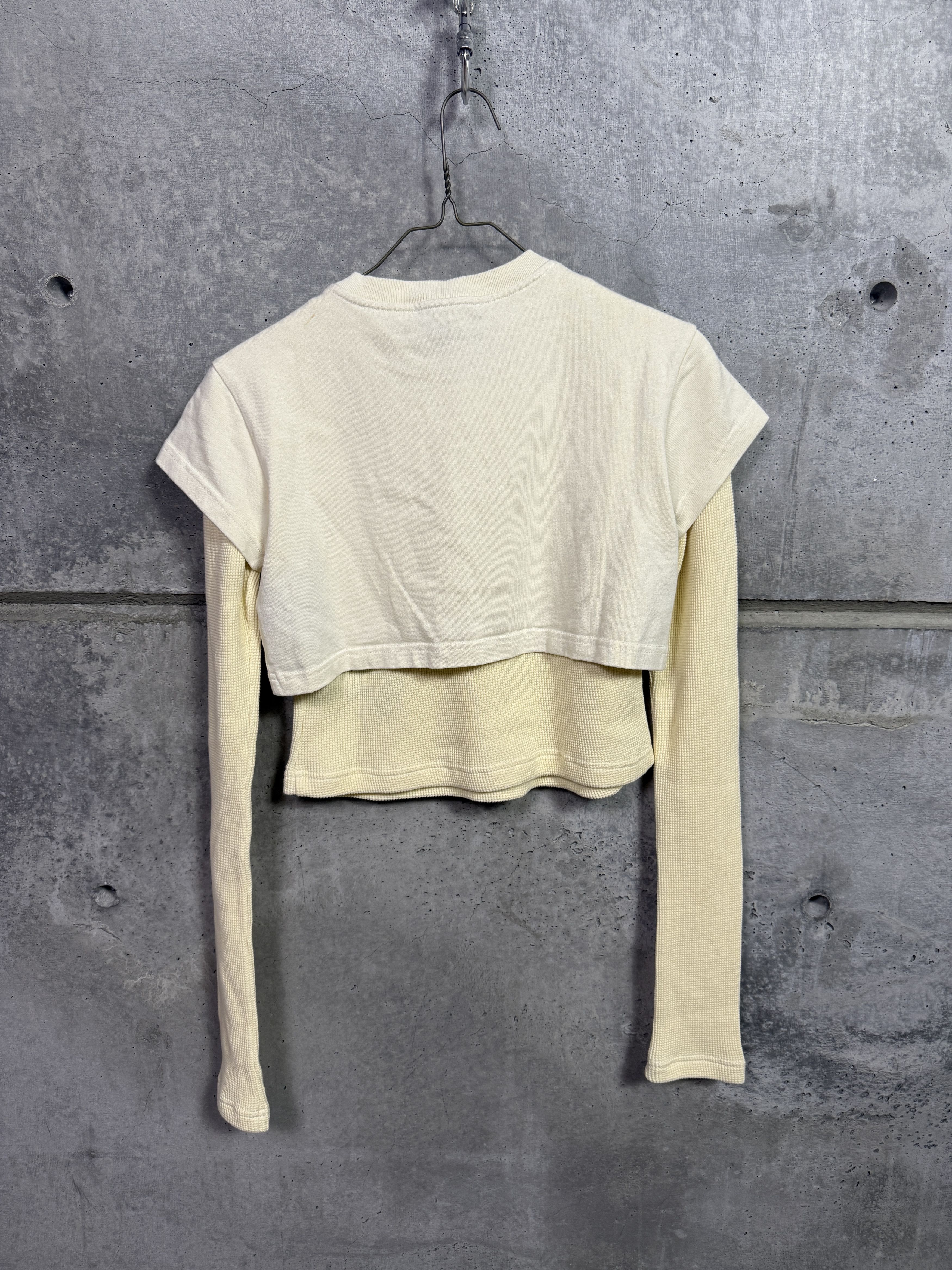 Marking Distance $500 Marking Distance Beige Cheerleader T-Shirt Size US M / EU 48-50 / 2 - 2 Thumbnail