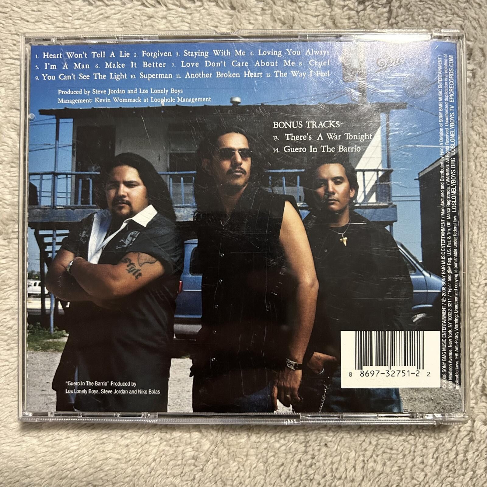 Other Los Lonely Boys Forgiven CD Album With Bonus Tracks Size ONE SIZE - 2 Thumbnail