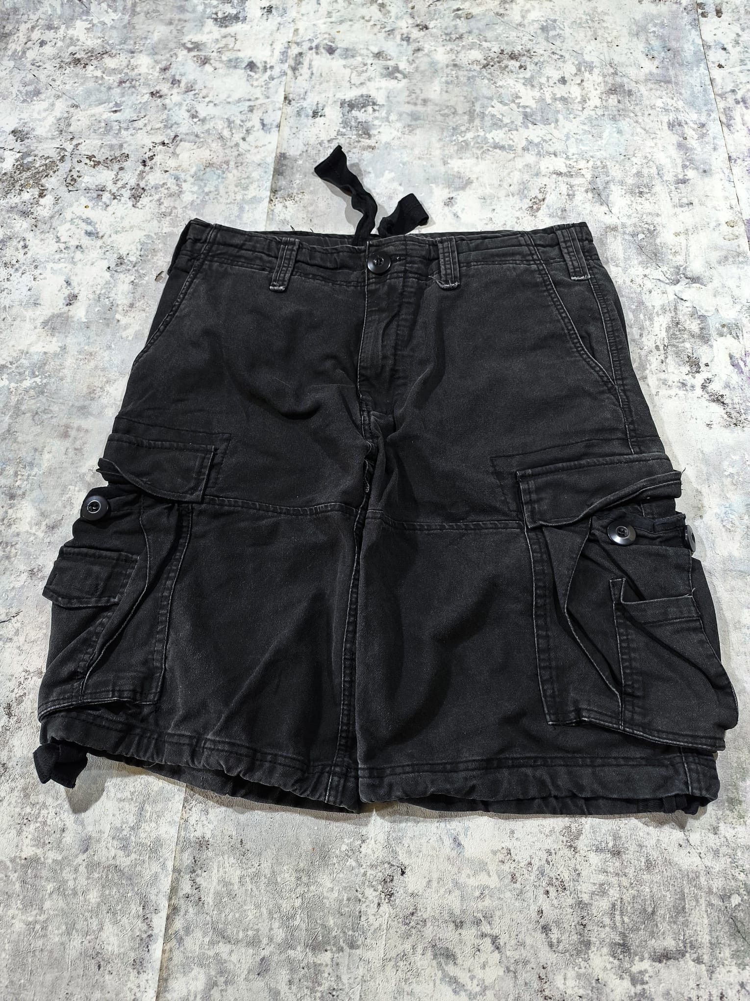 Vintage vtg faded cargo baggy jorts shorts army alternative loose Size US 34 / EU 50 - 5 Thumbnail