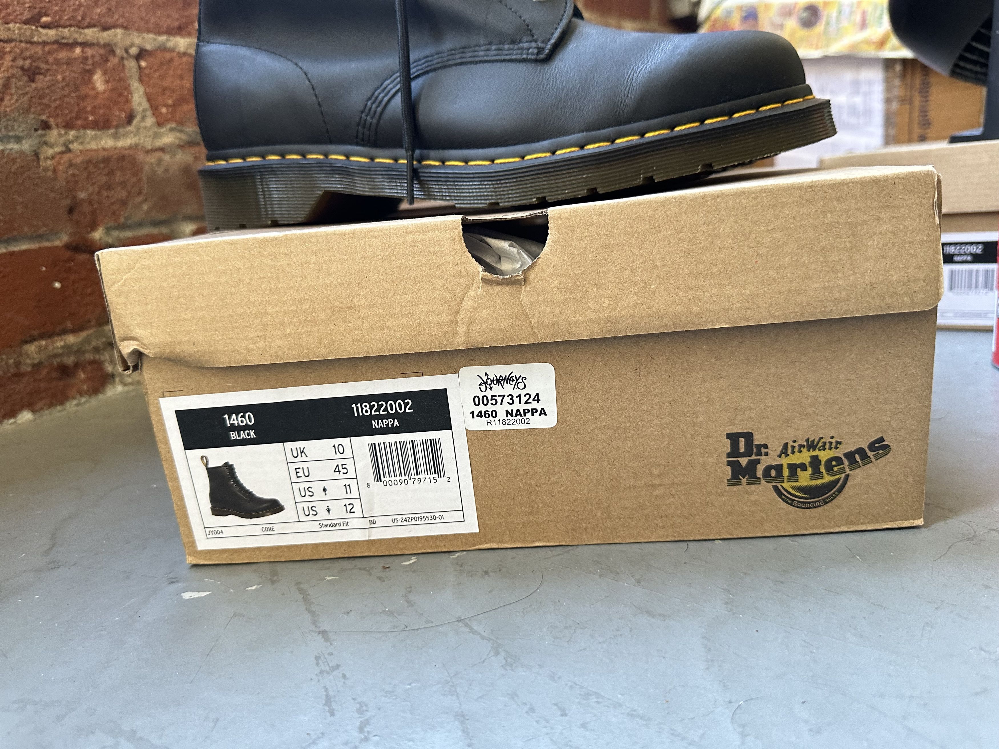 Dr. Martens Dr. Martens 1460 Nappa Boots Size US 11.5 / EU 44-45 - 5 Thumbnail