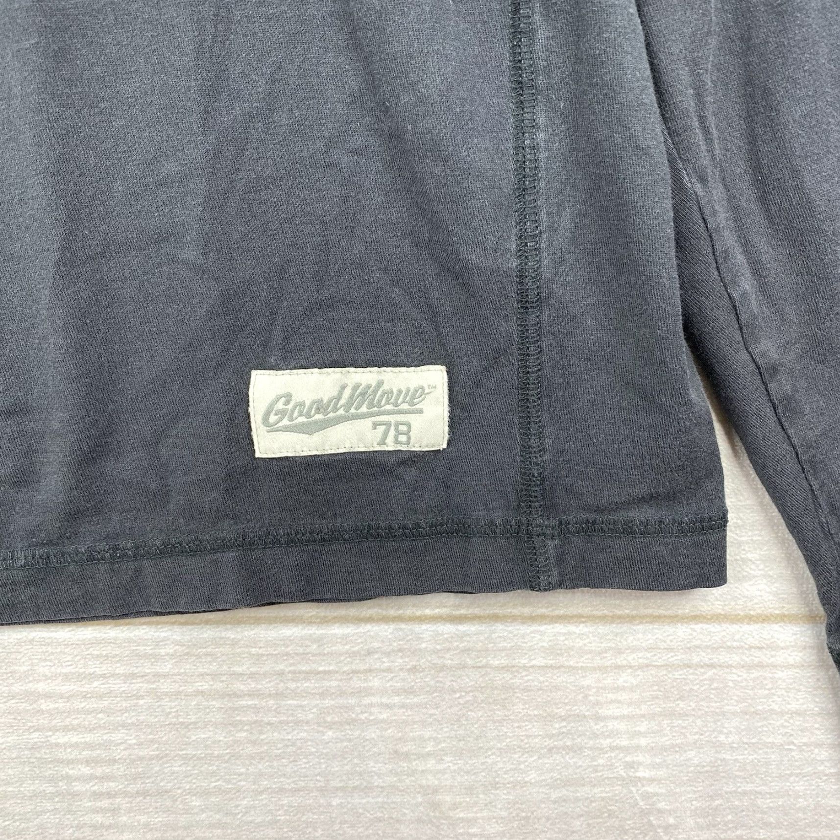 Life is Good Life is Good Move T Shirt Mens XL Gray Long Sleeve 90s Outdoor Sports Running Comfort Logo Knit Cotton Polyester Crew Neck Size US XL / EU 56 / 4 - 4 Thumbnail