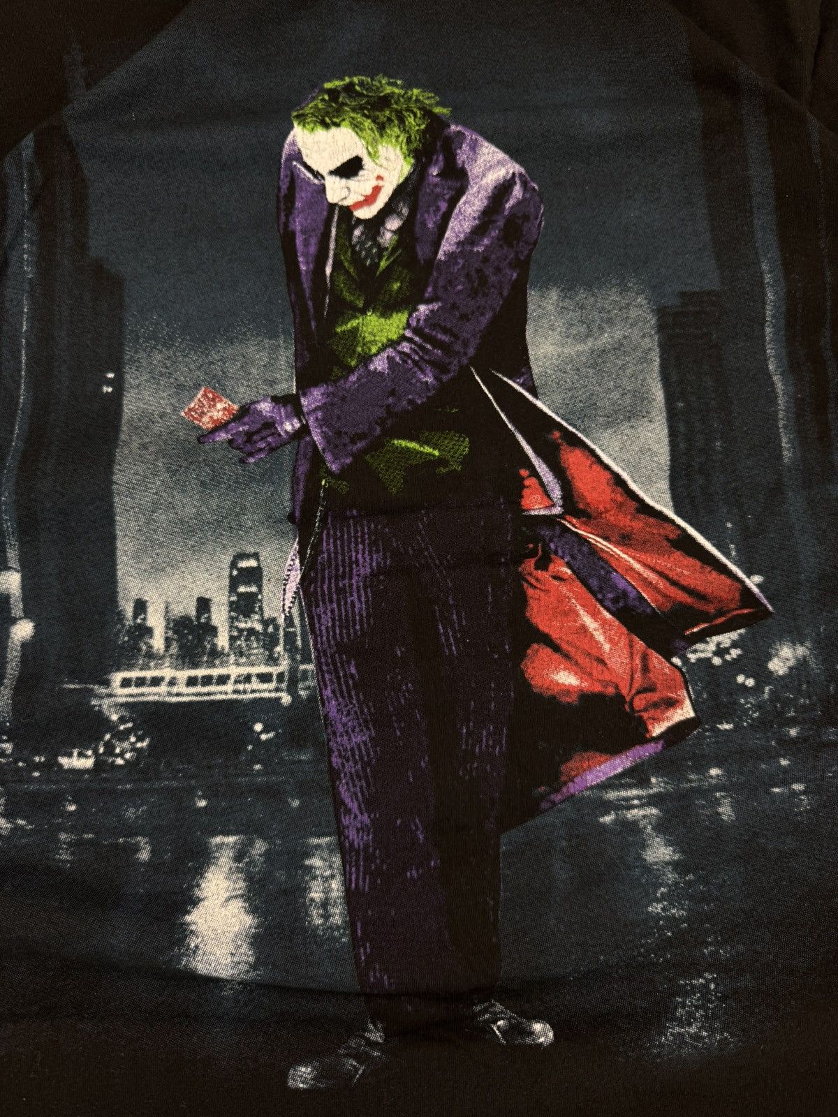 DC Comics × Vintage Vintage y2k Joker why so serious graphic tee Size US L / EU 52-54 / 3 - 8 Thumbnail