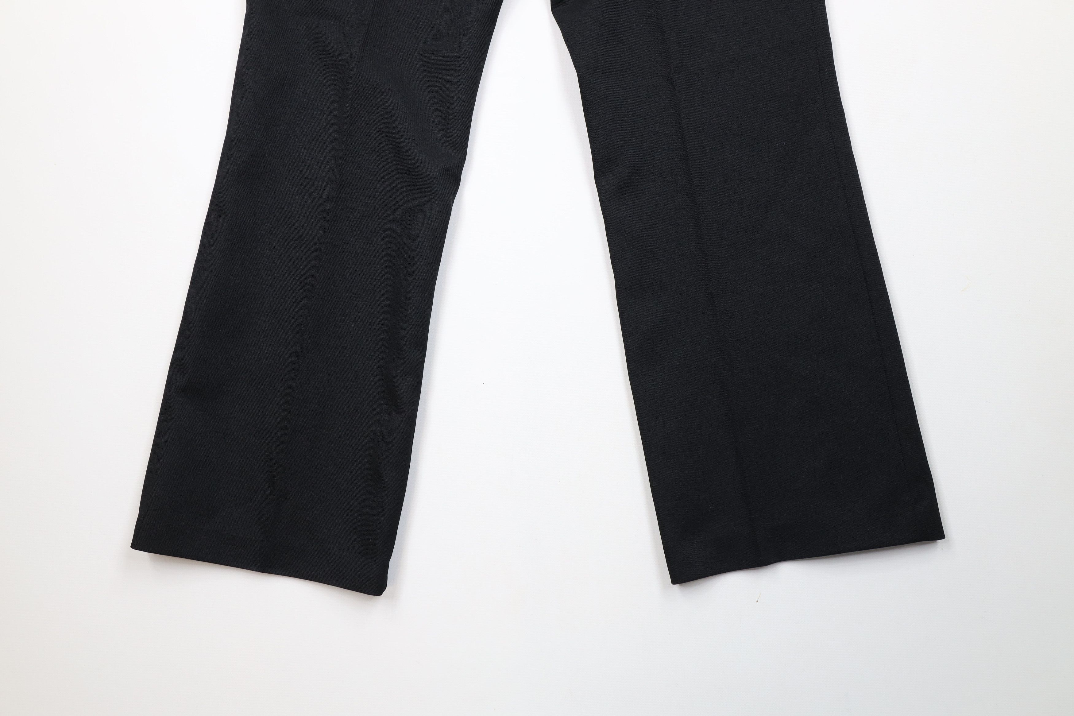 Vintage Vintage 70s Streetwear Wide Leg Bell Bottoms Pants Black USA Size US 32 / EU 48 - 12 Thumbnail