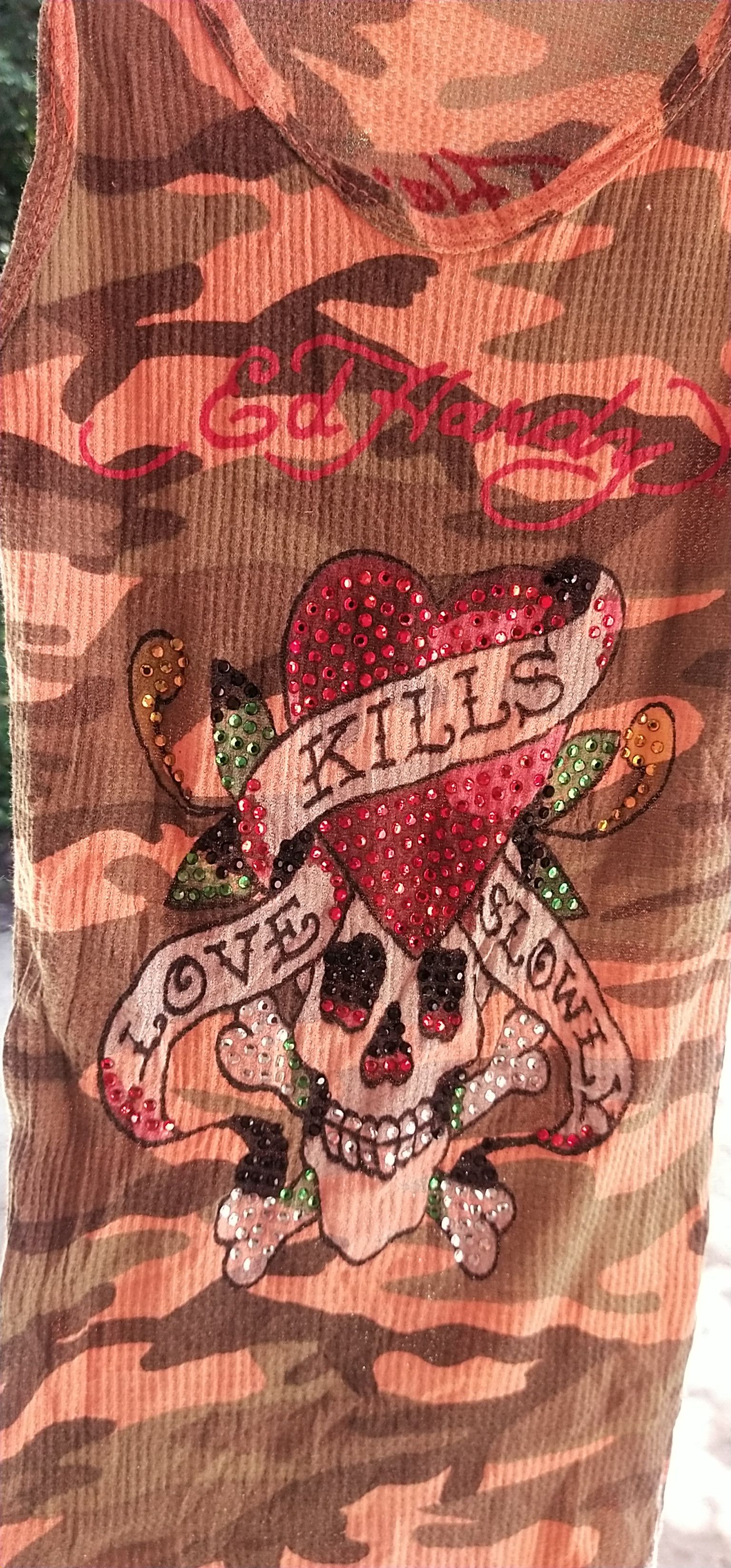 Ed Hardy Final Drop Ed Hardy Camo Singlet Size XXS / US 00 / IT 34 - 2 Thumbnail