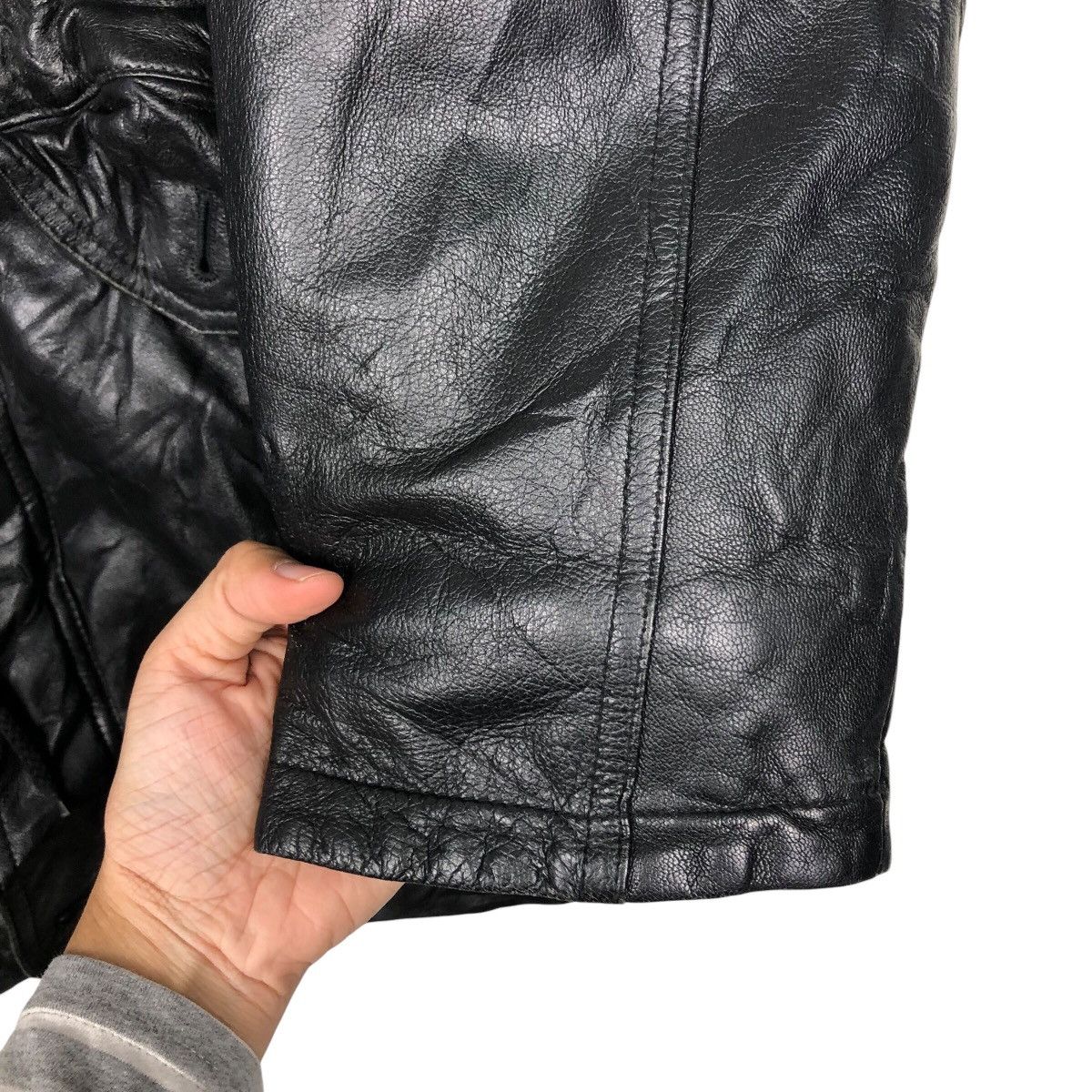 Japanese Brand 📌Vintage Biker Genuine Leather Jacket Issey Miyake Size US S / EU 44-46 / 1 - 16 Thumbnail