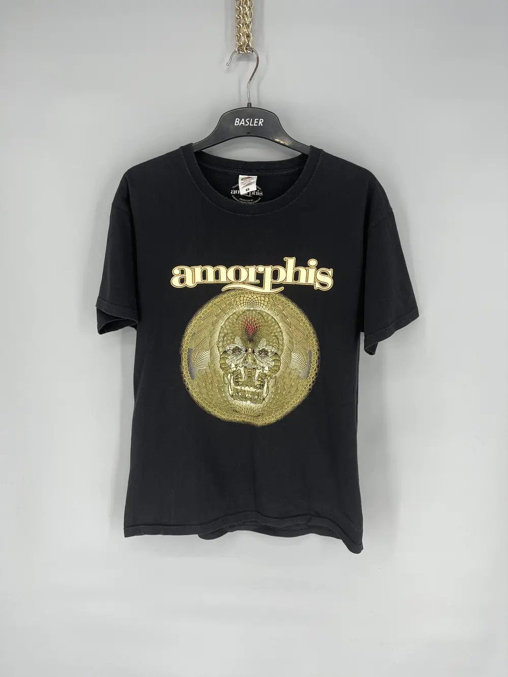 Vintage Vintage Amorphis Heavy Metal Finland Rock Band T Shirt Faded Size US M / EU 48-50 / 2 - 1 Thumbnail