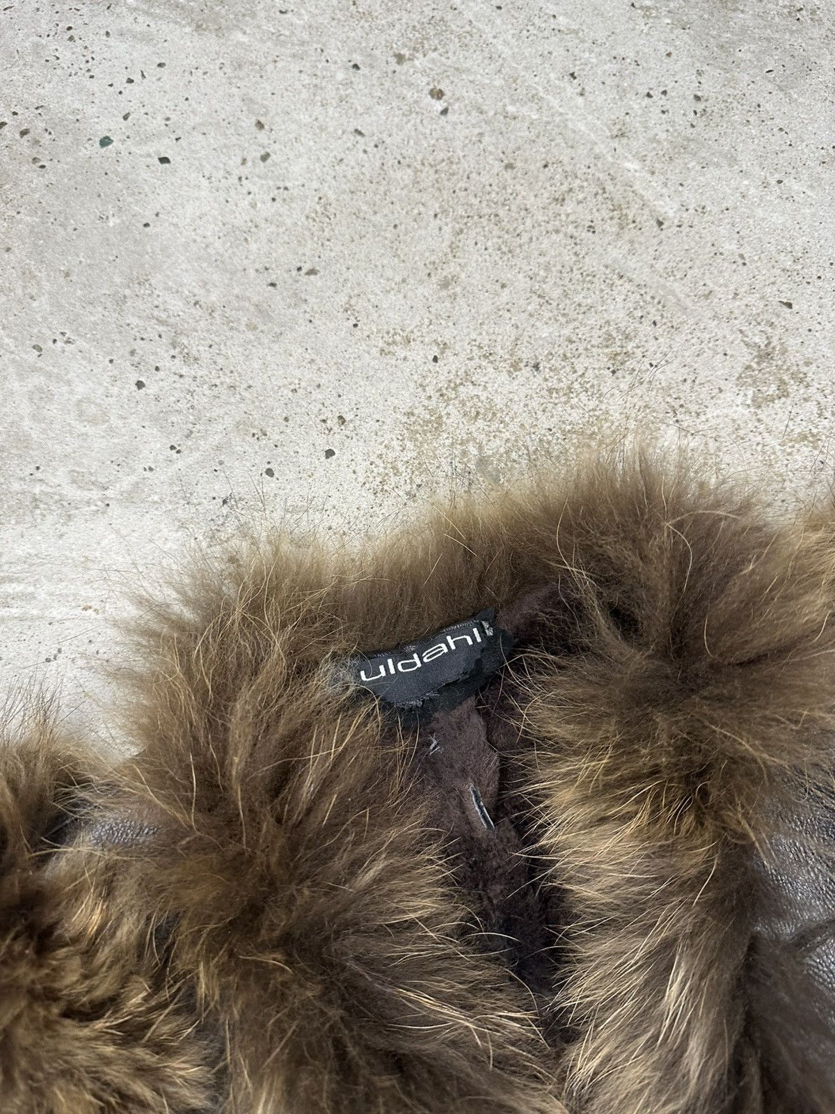 If Six Was Nine Vintage Y2K Lamb Leather Patchwork Vest Racoon Fur japan Size US S / EU 44-46 / 1 - 7 Thumbnail