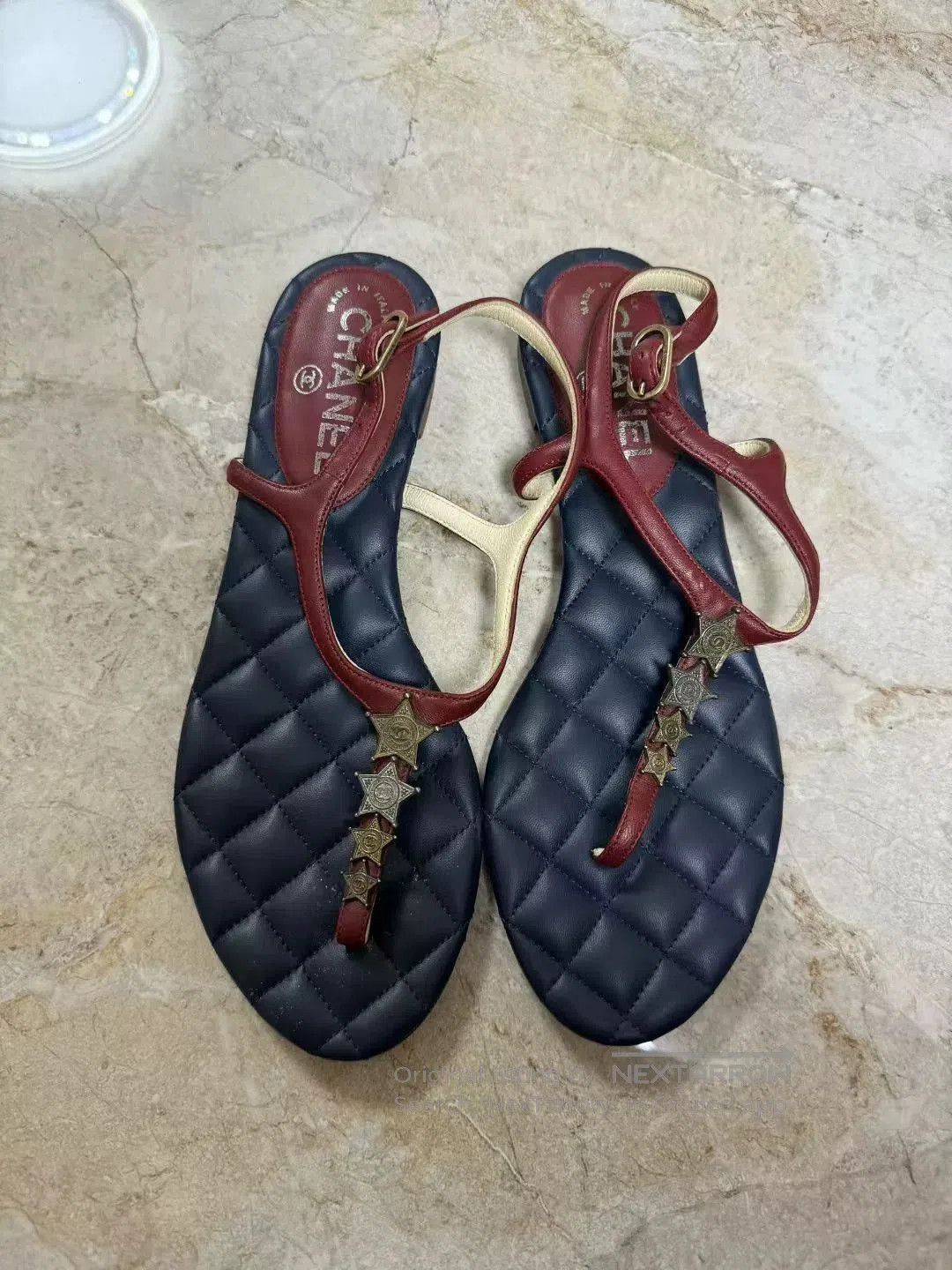 Chanel Chanel Women's Star Sandals. Size US 7 / IT 37 - 2 Thumbnail
