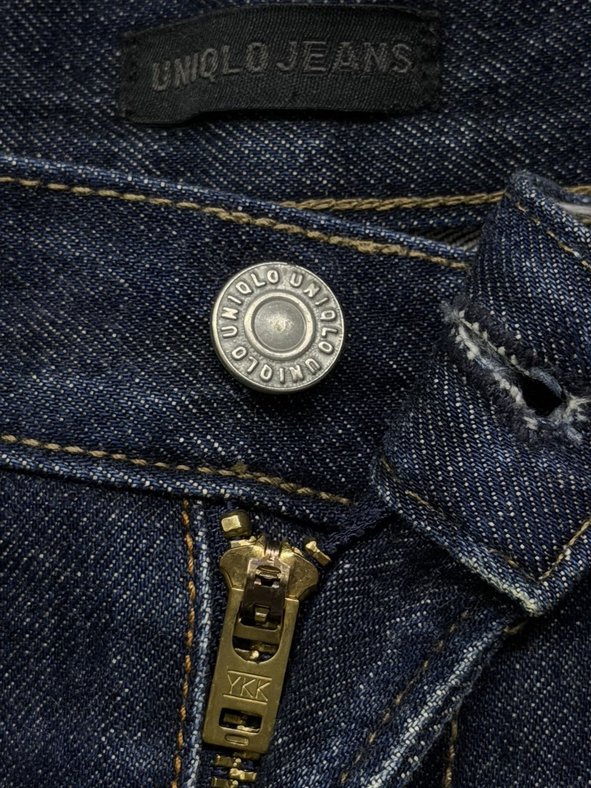 Uniqlo Vintage Uniqlo Jeans Selvedge Denim Japan | Vintage Fade W31 Size US 31 - 12 Thumbnail