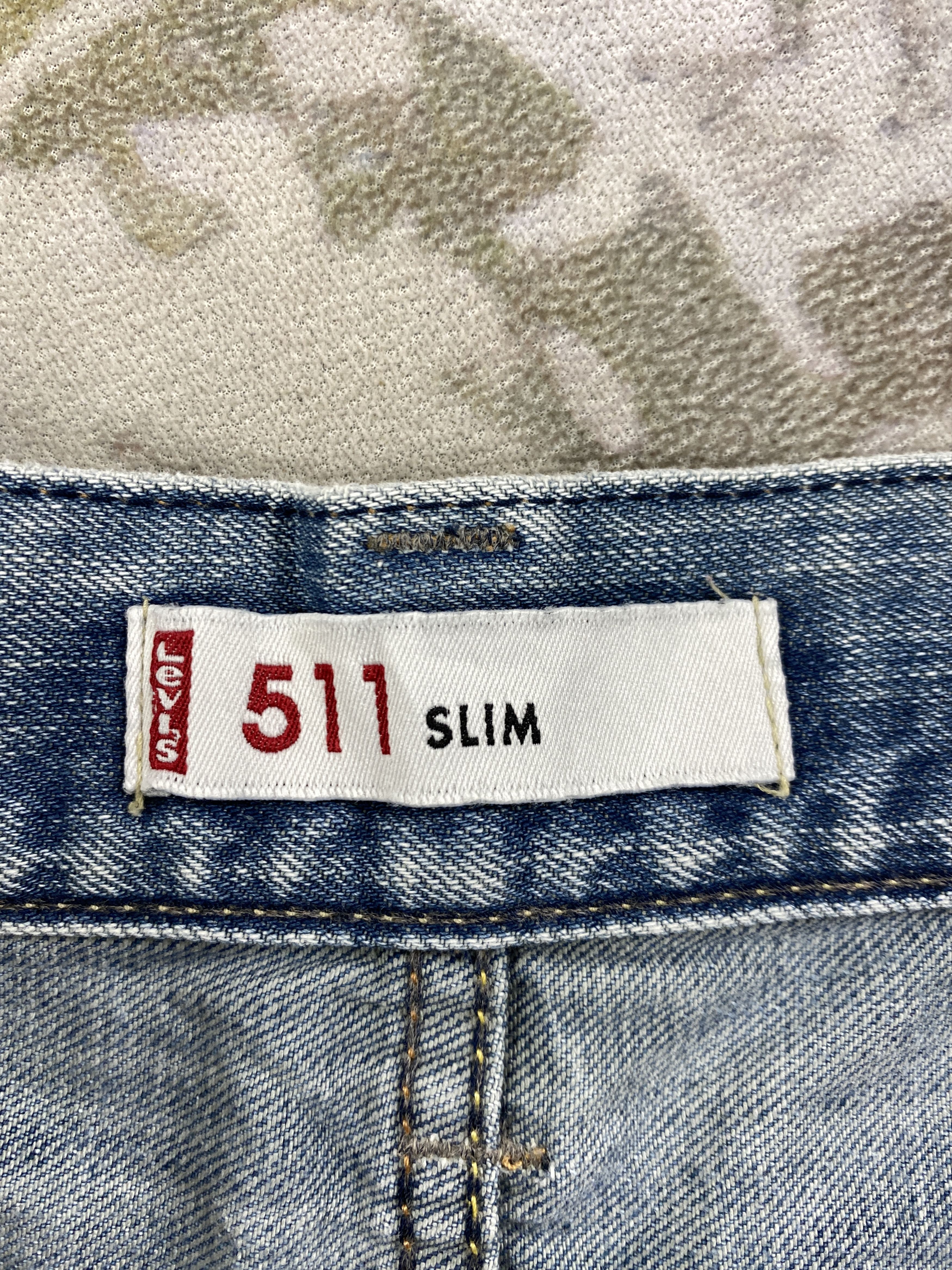 Levi's Vintage Levis 511 Jeans hysteric style 32x31.5 - JN 2932 Size US 32 / EU 48 - 12 Thumbnail