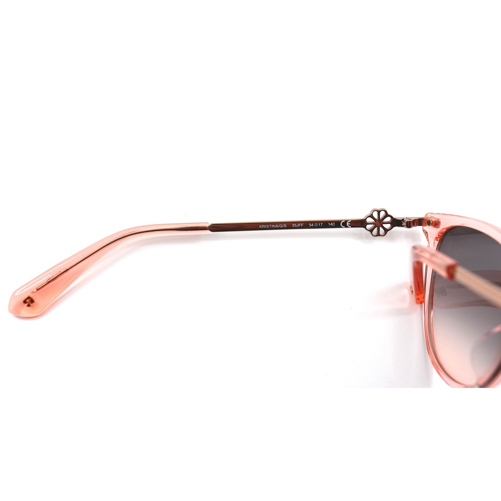 Kate Spade KATE SPADE KRISTINA/S 35J PINK TRANSPARENT GREY SUNGLASSES Size ONE SIZE - 9 Thumbnail