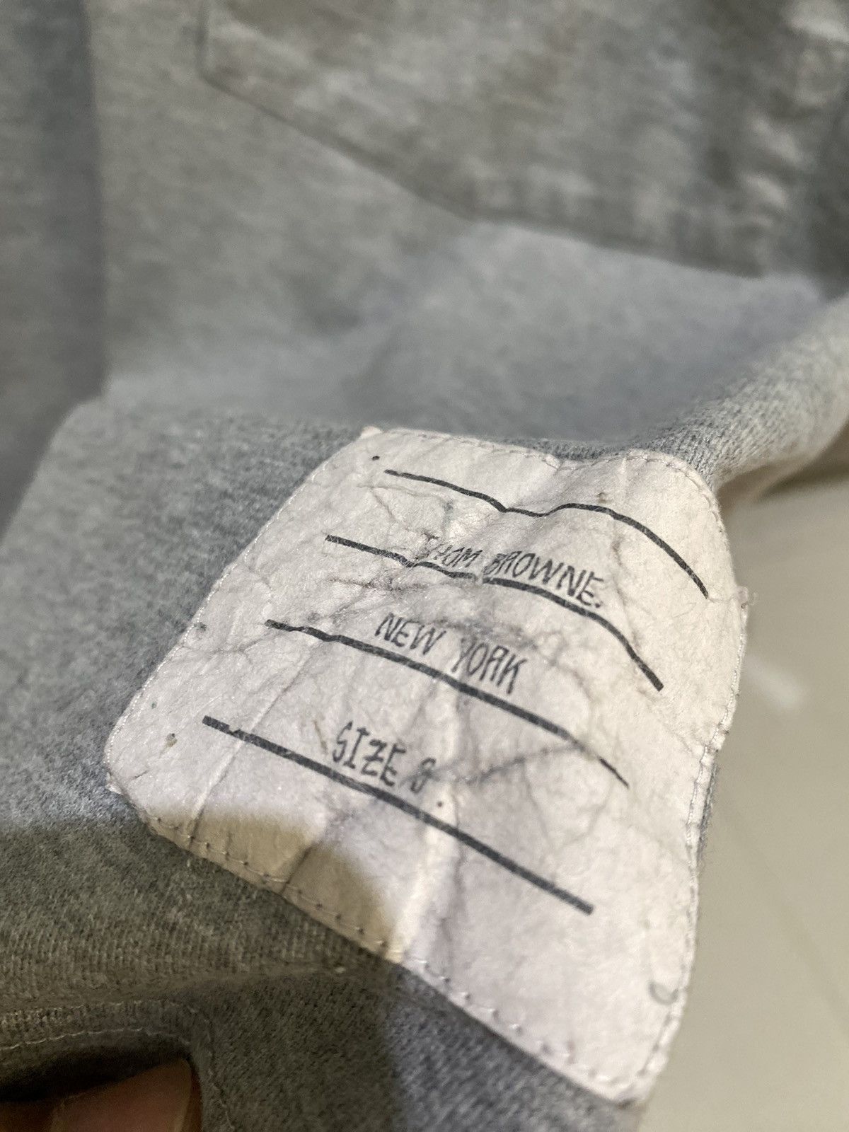 Moncler × Thom Browne Thom browne tshirt boxy fit Size US XL / EU 56 / 4 - 4 Thumbnail