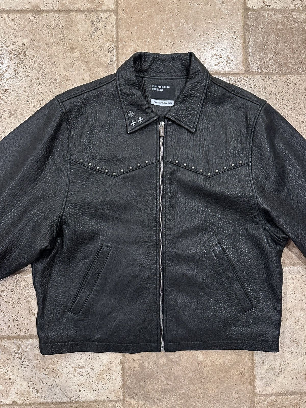 Enfants Riches Deprimes Enfants Riches Deprimes Western Studded 2023 Leather Jacket Size US XL / EU 56 / 4 - 6 Thumbnail