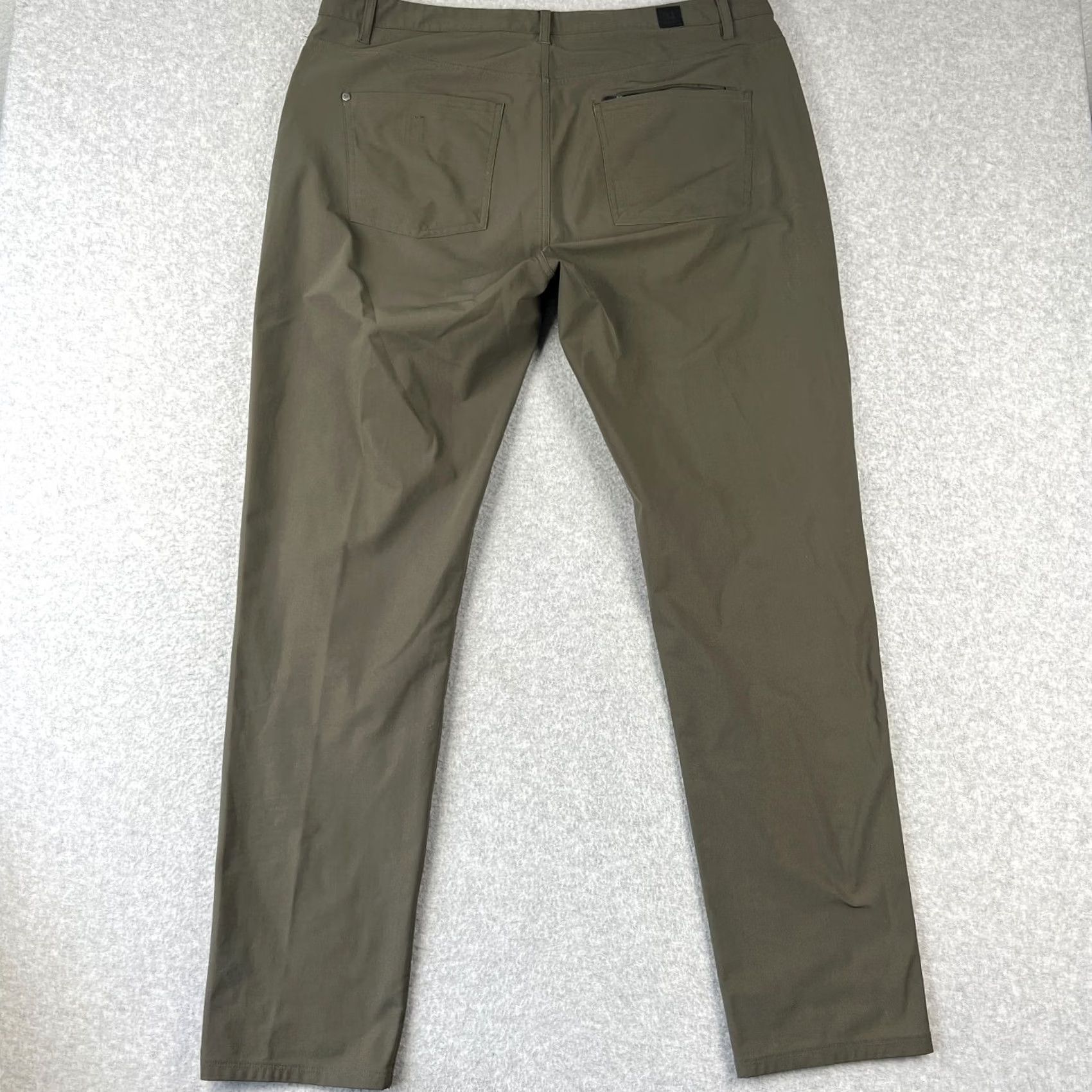 Vuori Vuori Meta Pants Slim Stretch Performance 38x33 Mens Green Tech Commuter Chino Size US 38 / EU 54 - 2 Thumbnail