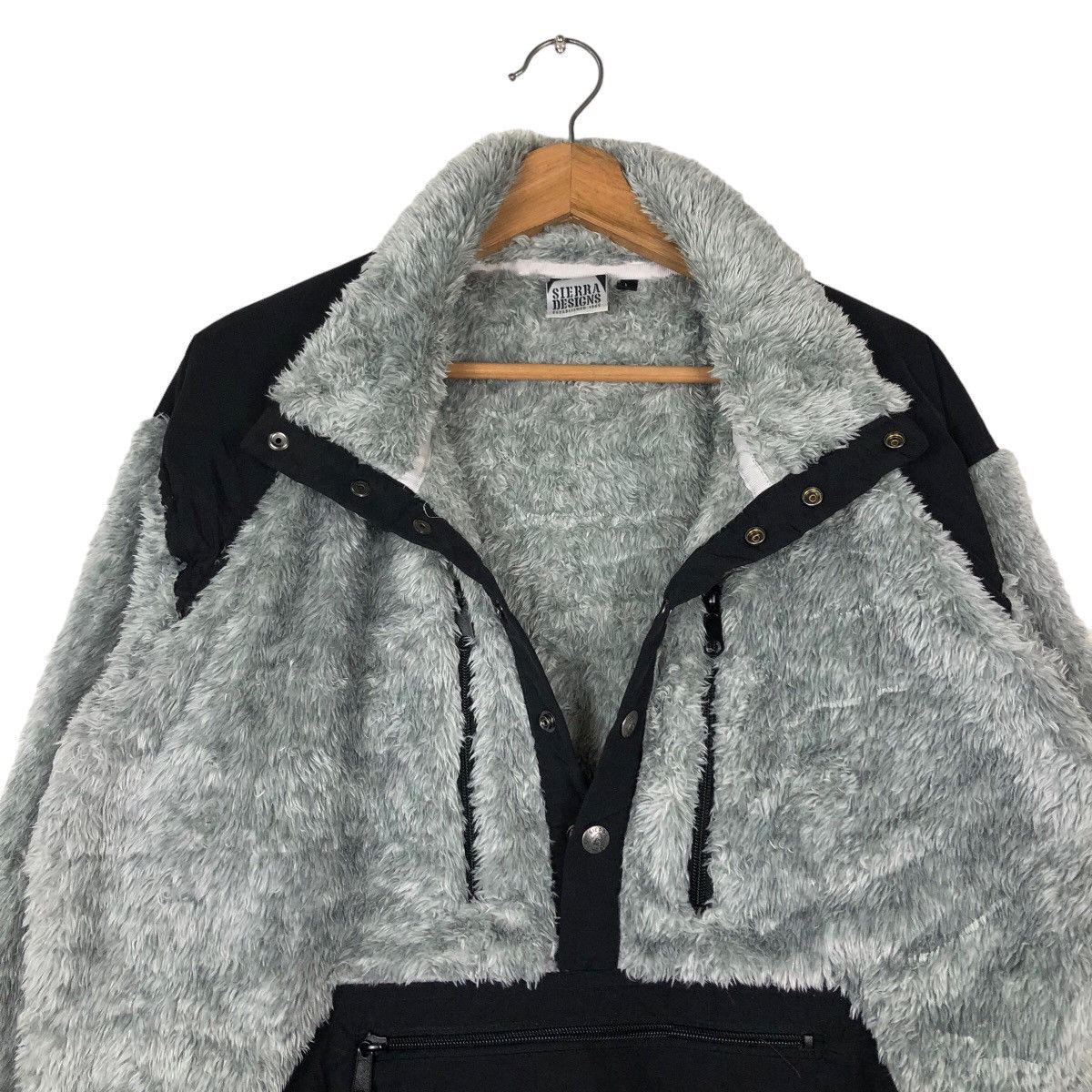 Japanese Brand 🔥Vintage Fleece Jacket Sierra Design Anorak Pull Over Size US L / EU 52-54 / 3 - 12 Thumbnail
