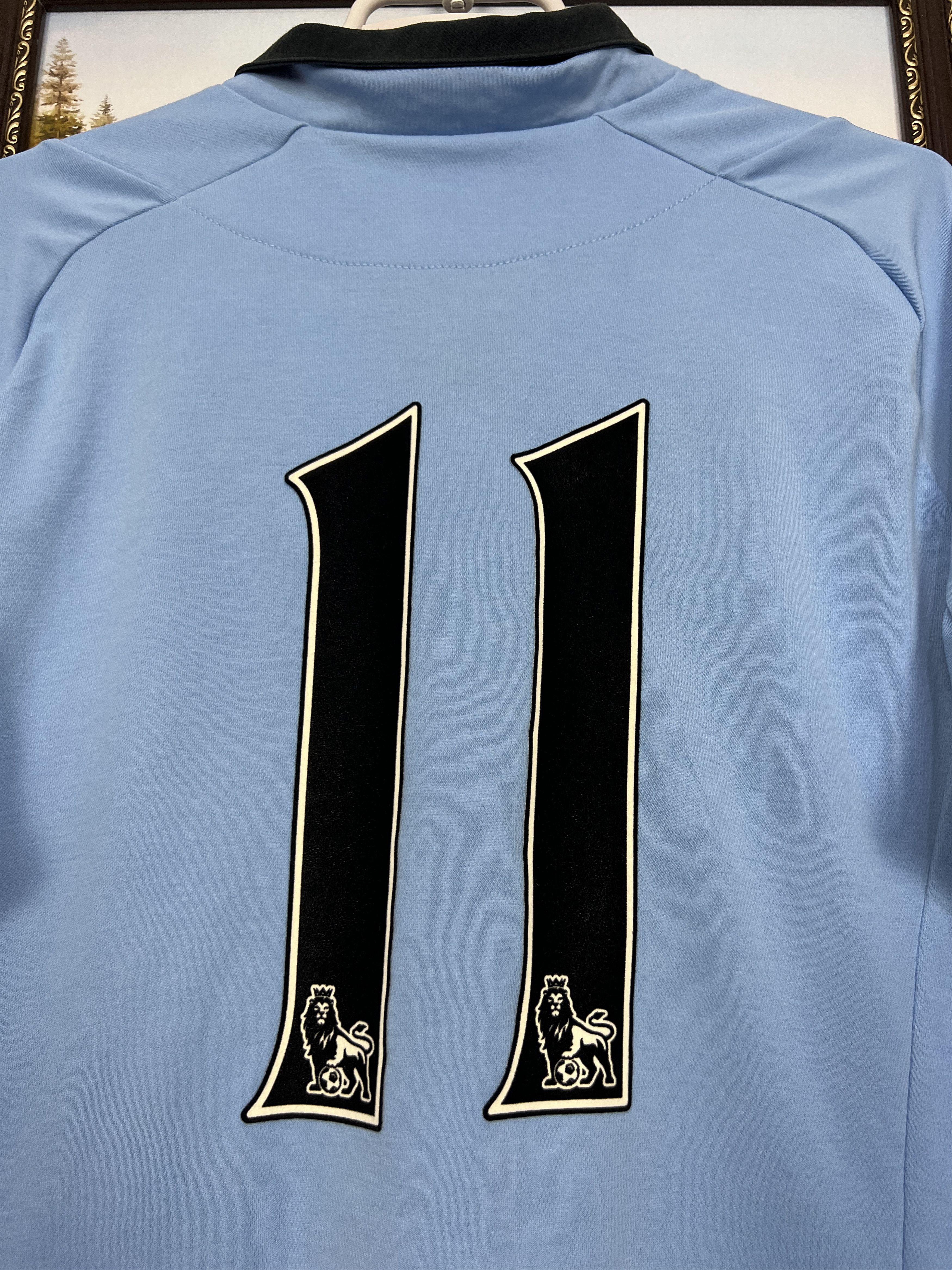 Umbro Manchester City Home football shirt 2012 #11 U21 Nike Size US M / EU 48-50 / 2 - 12 Thumbnail