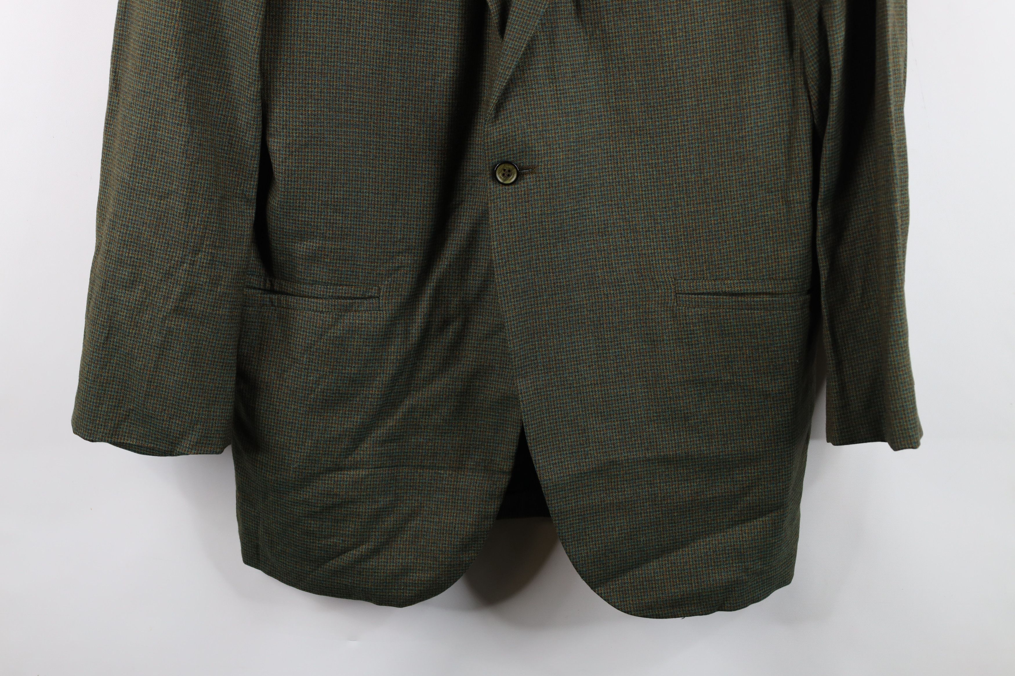 Vintage Vintage 50s 60s Rockabilly Houndstooth Blazer Jacket USA Size US XL / EU 56 / 4 - 3 Thumbnail