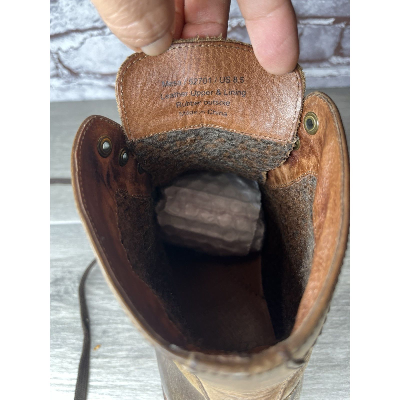 Warfield & Grand Warfield And Grand Mesa Brown Leather Lace Up Chukka Boots M Size US 8.5 / EU 41-42 - 12 Thumbnail