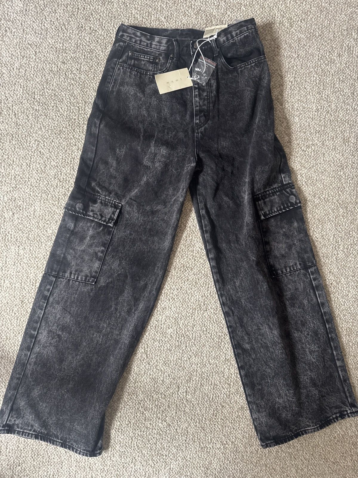 MNML Void Baggy Cargo Denim Size US 31 - 1 Thumbnail