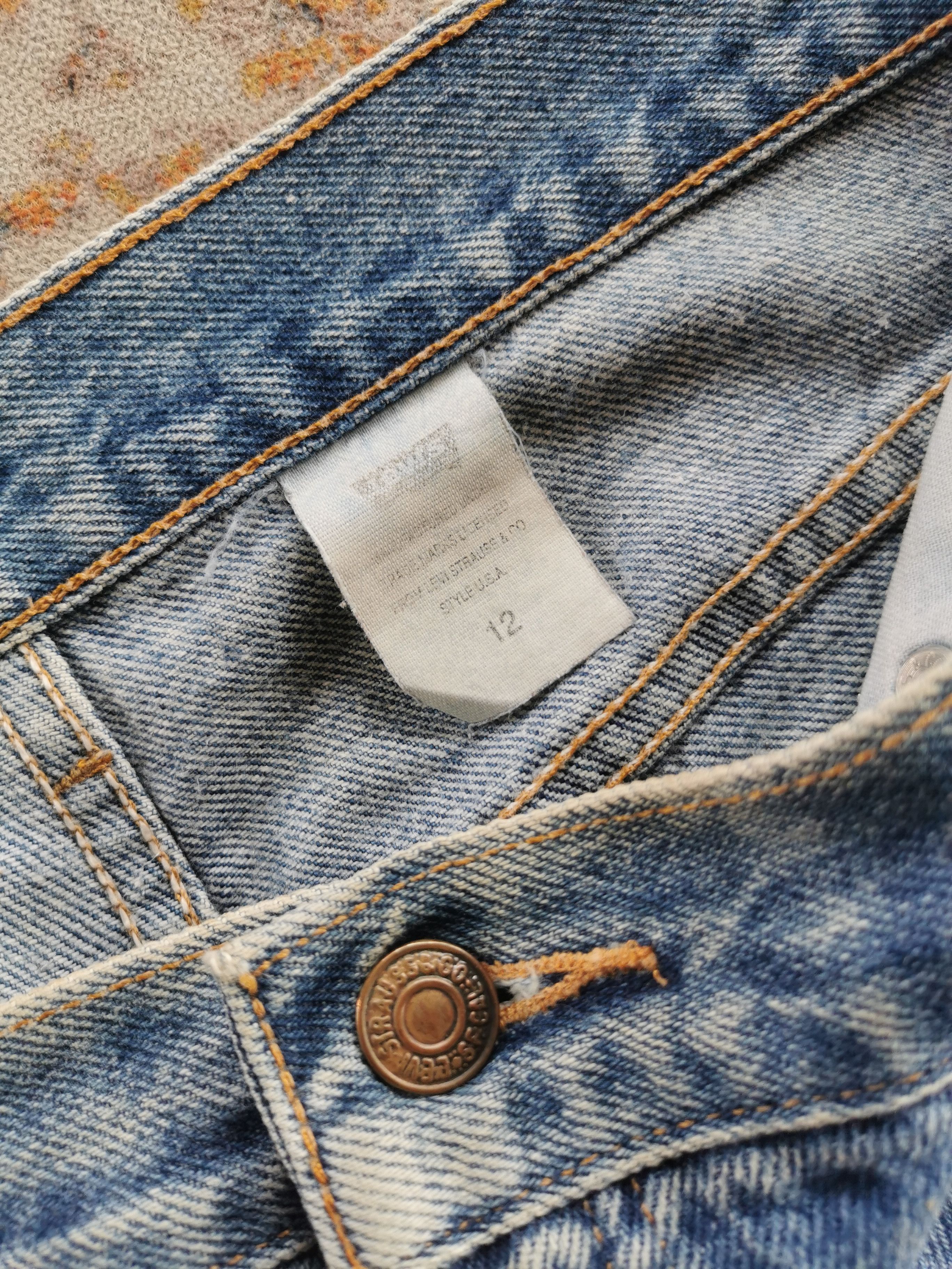 Levi's 90s vintage levis orange tab distressed jeans size 32'x29.5' Size 32" / US 10 / IT 46 - 8 Thumbnail