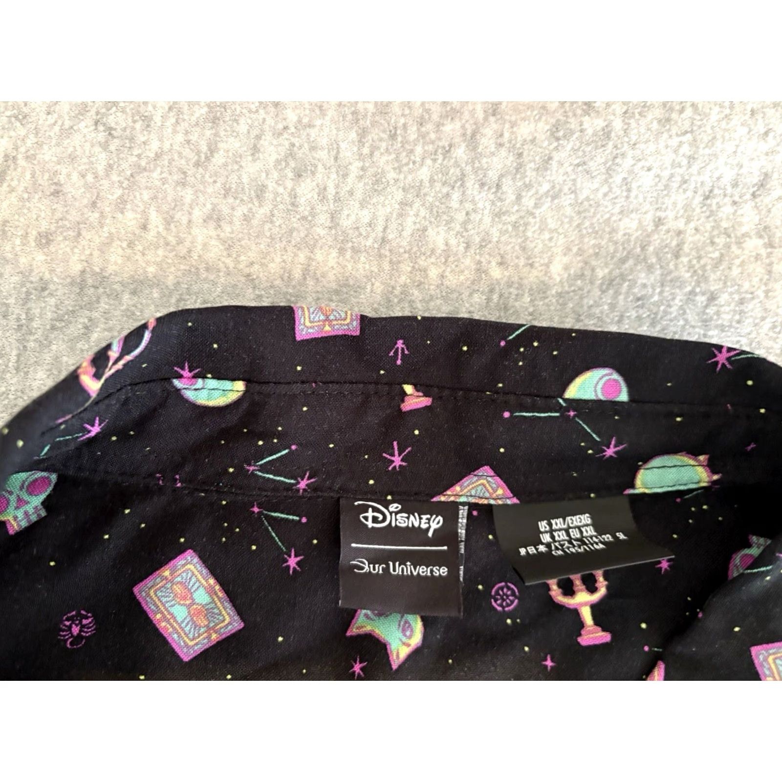 Disney Disney Hocus Pocus Button Up Shirt 2XL Men Black Halloween AOP Shirt Womens? Size US XXL / EU 58 / 5 - 3 Thumbnail