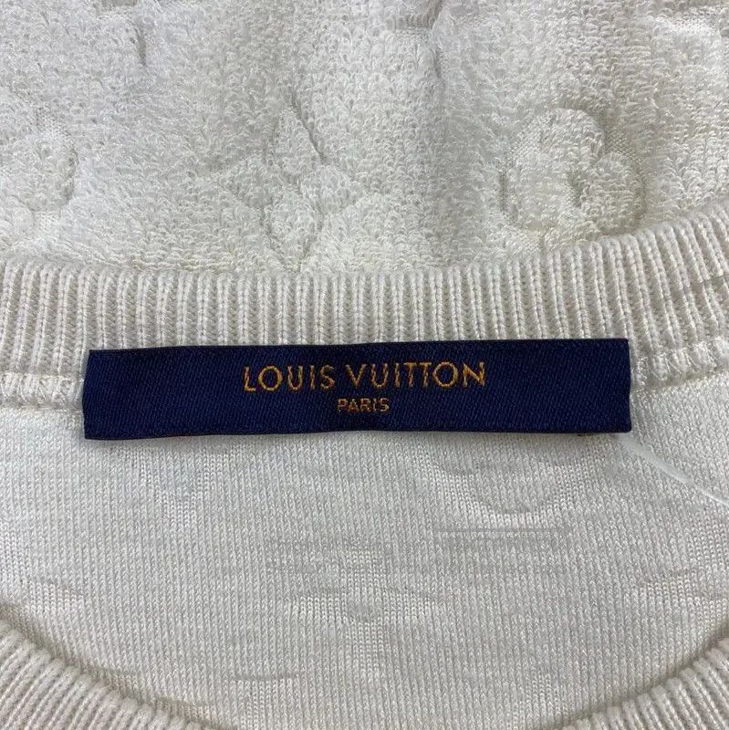 Louis Vuitton Louis Vuitton Cream Silk T. Size M / US 6-8 / IT 42-44 - 4 Thumbnail