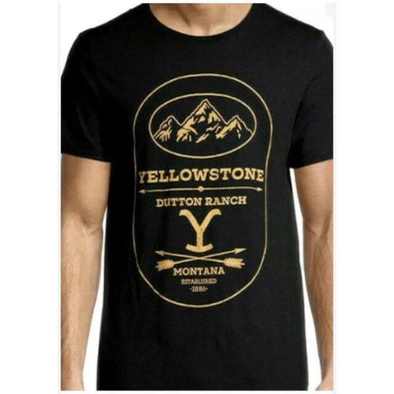 Other Yellowstone TV Series Paramount Graphic Short Sleeve T-Shirt Size US L / EU 52-54 / 3 - 5 Thumbnail