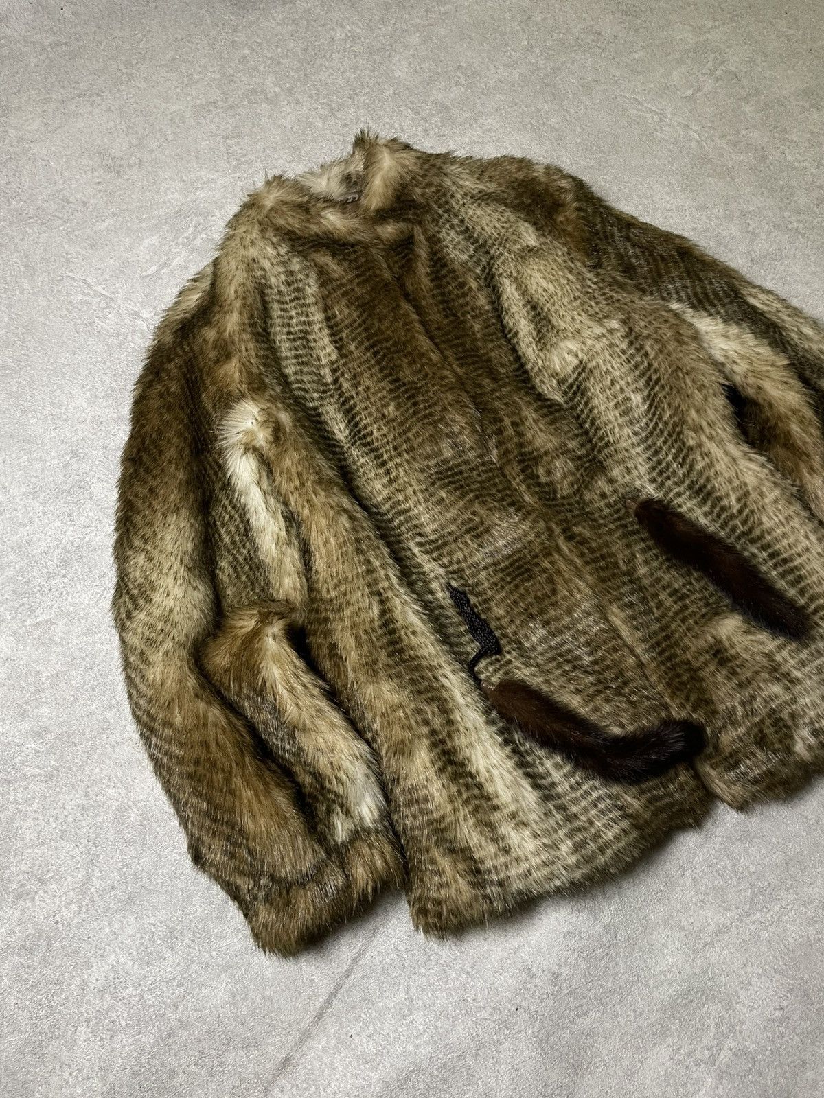 If Six Was Nine Y2K LGB IfSixWasNine Style Faux Leather Fur Zip Jacket Size US M / EU 48-50 / 2 - 8 Thumbnail