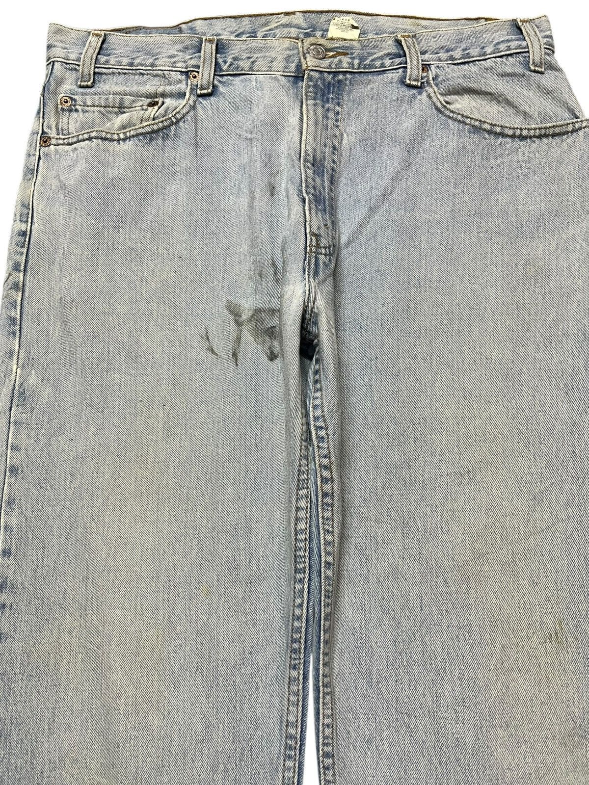 Levi's Vintage Clothing Vintage 90’s Levi’s 505 Faded Straight Fit Denim Size US 35 - 2 Thumbnail