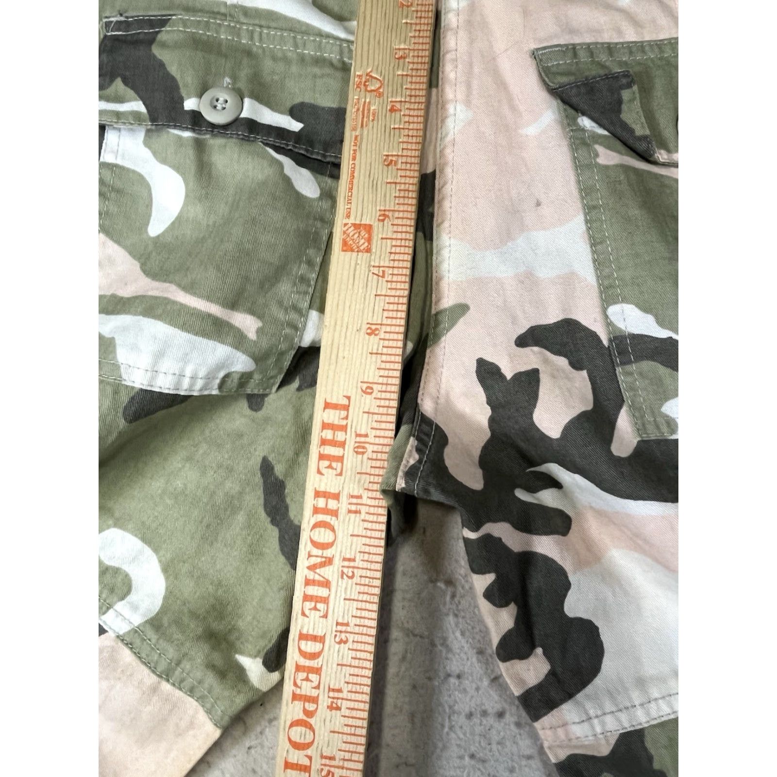 Rothco Rothco Pants Cargo Women XS Multicolor Light Green Pastel Pink Camo Cargo Pants Women XS Size 26" / US 2 / IT 38 - 4 Thumbnail