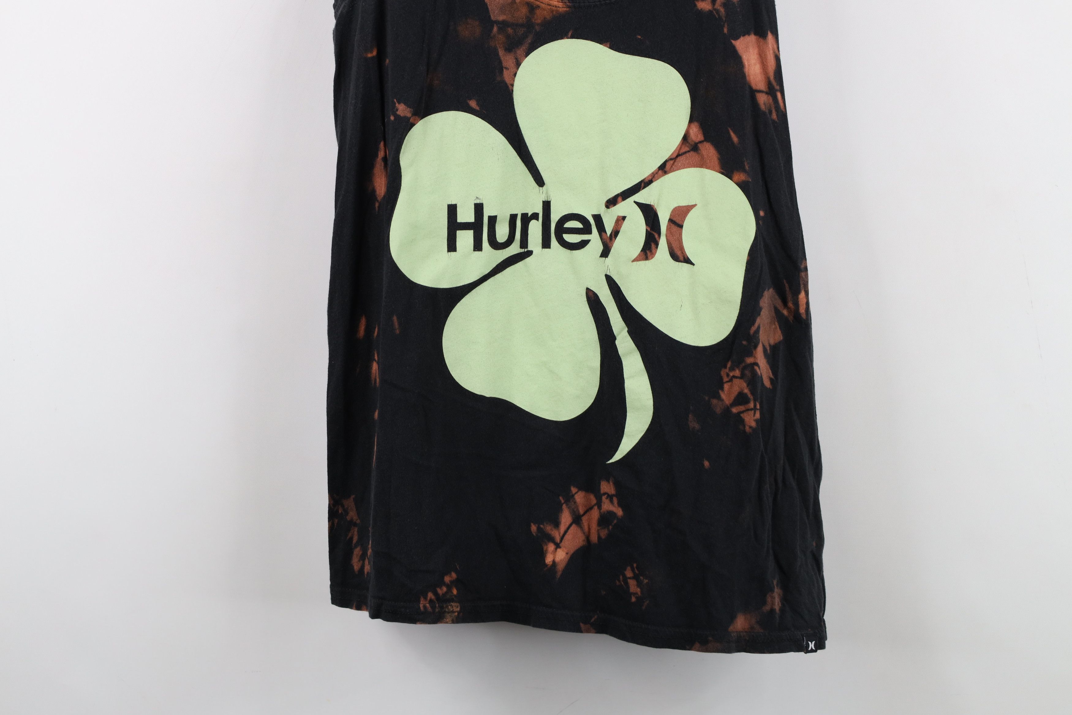 Hurley Vintage Y2K Hurley Surfing Acid Wash Tank Top T-Shirt Size S / US 4 / IT 40 - 3 Thumbnail