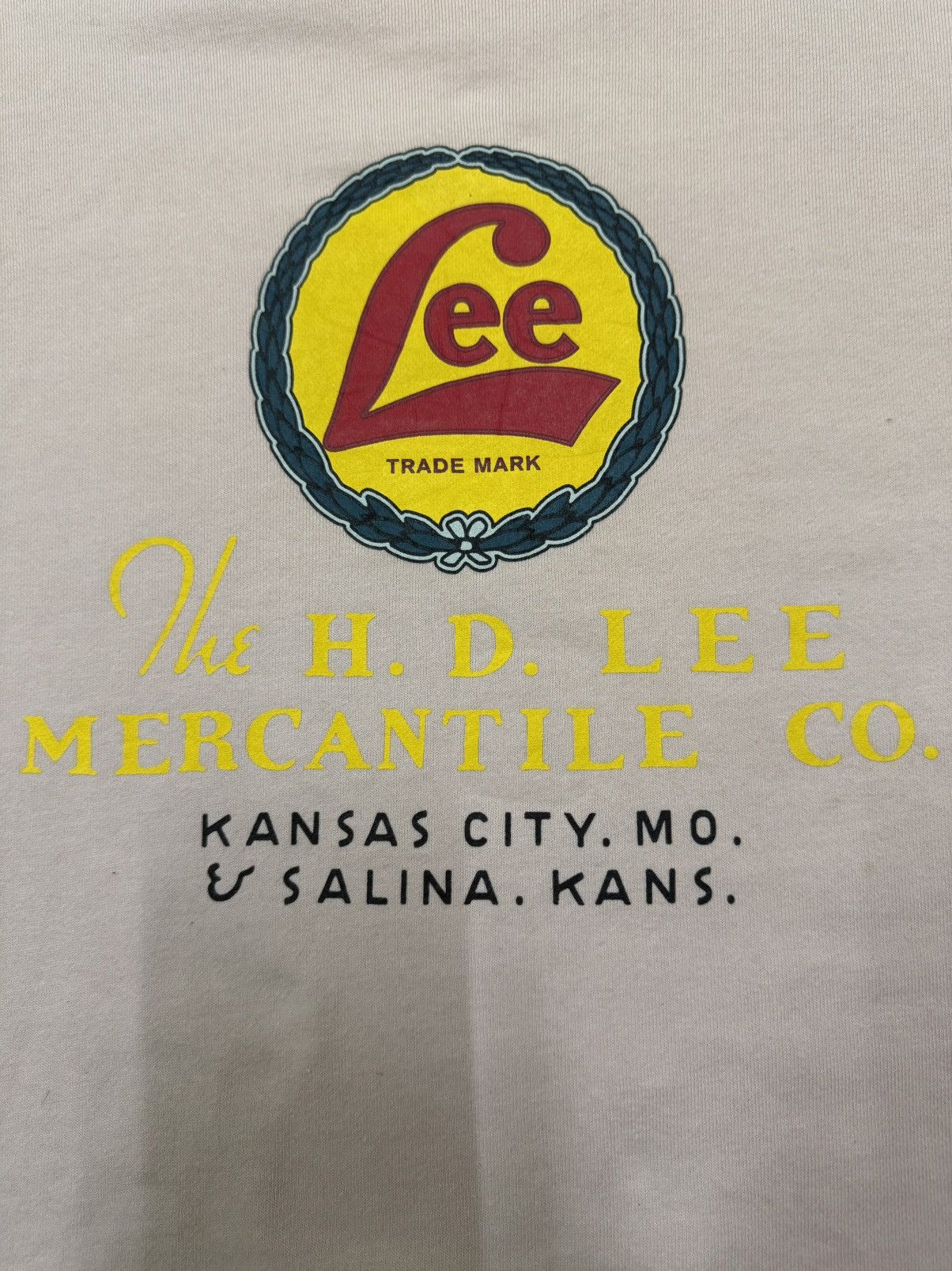 Lee Vintage Lee The H.D Lee Company Backhit Logo Sweatshirt Size US S / EU 44-46 / 1 - 11 Thumbnail