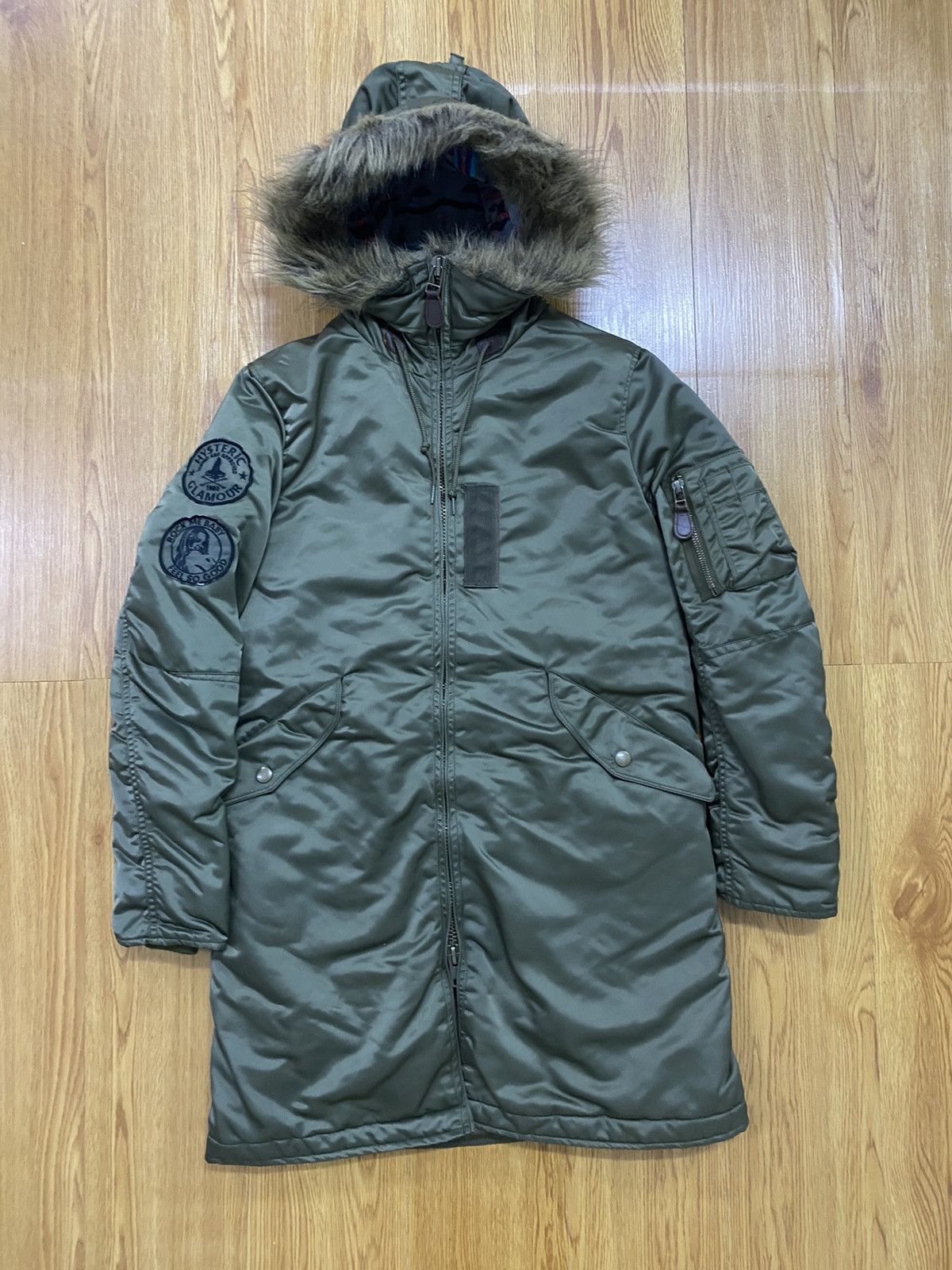 HYSTERIC GLAMOUR× Led Zeppelinミリタリージャケット 中古・古着通販】Hysteric Glamour (ヒステリックグラマー) led