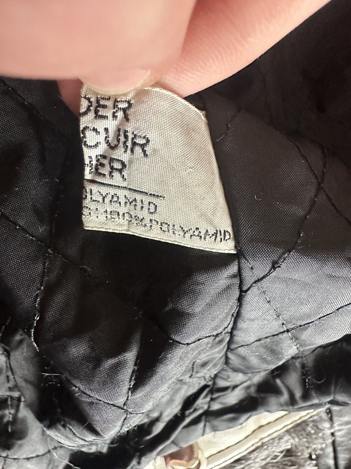Other **RARE** Wilhelm Krawehl Black and White Leather Moto Jacket Size US S / EU 44-46 / 1 - 6 Thumbnail