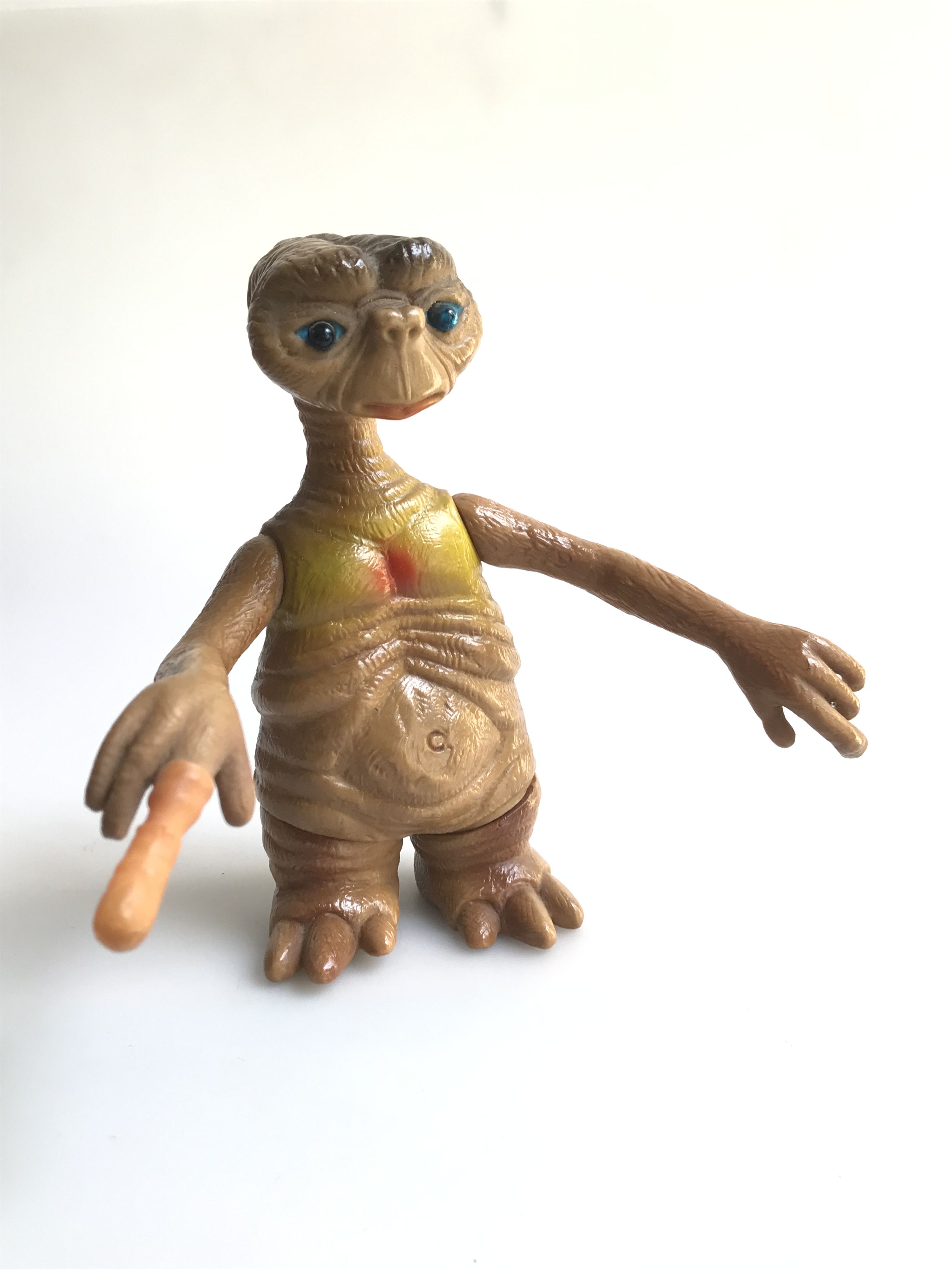 Vintage E.T. Vintage Sofubi Figure Retro Movie Character Toy Size ONE SIZE - 1 Thumbnail