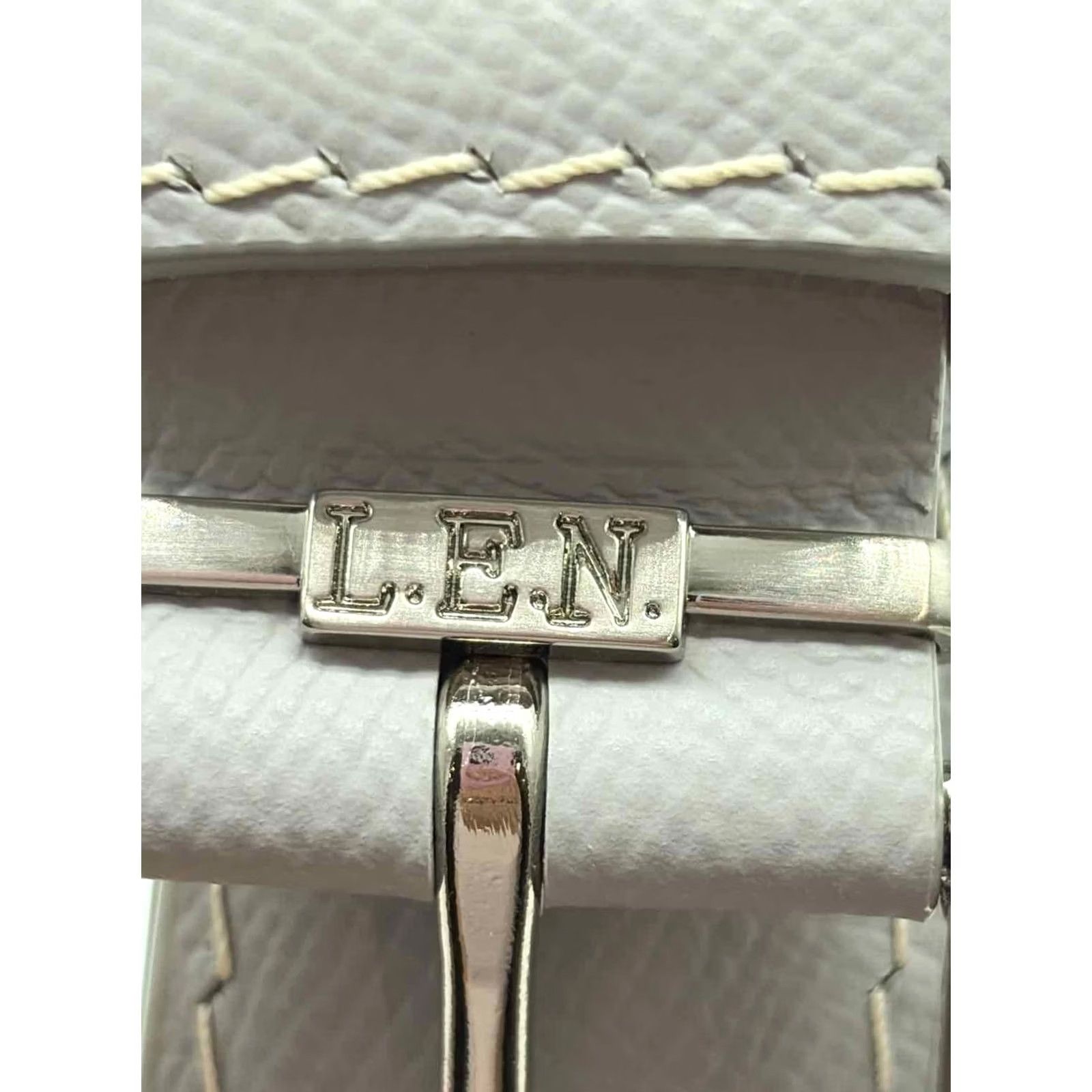 Vintage L.E.N. Lifestyle Grey Belts 34/36 Belts Size ONE SIZE - 4 Thumbnail