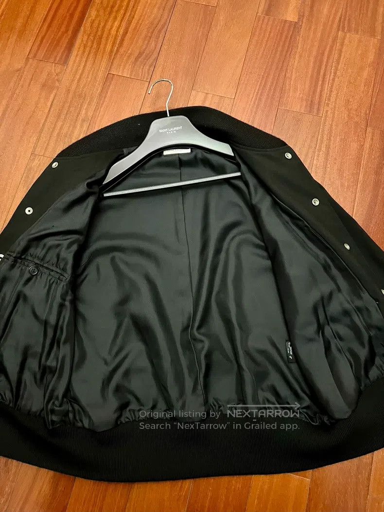 Saint Laurent Paris Saint Laurent Paris Baseball Jacket Coat Size US L / EU 52-54 / 3 - 3 Thumbnail