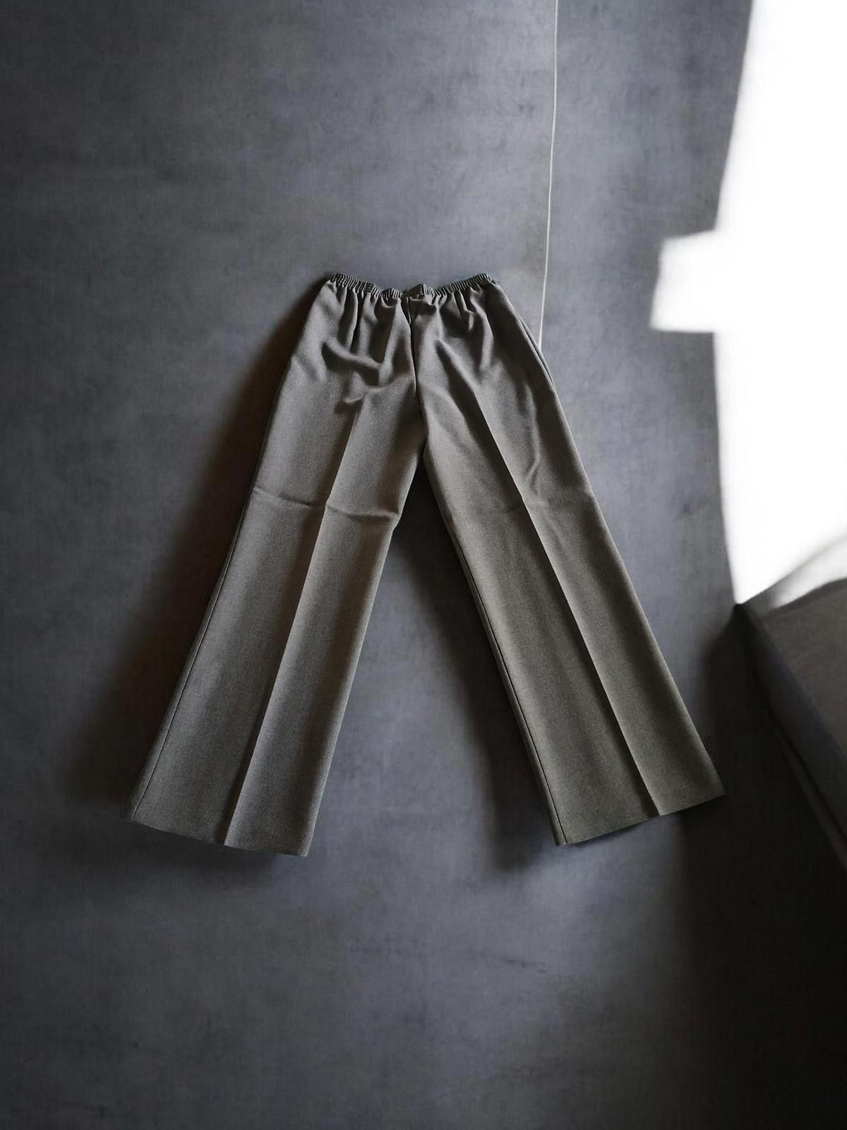Other Gray Wide-Leg Dress Pants Size 16R - New With Tags Size 38" / US 16 / IT 52 - 4 Thumbnail