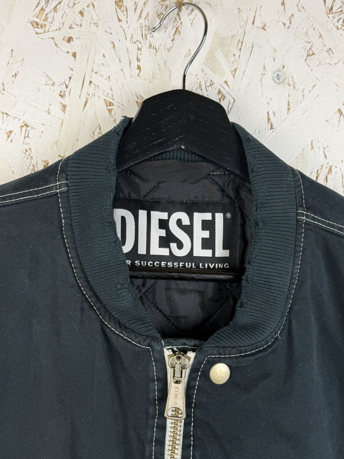 Diesel Diesel A03550 J Blake One Bomber Jacket In Black Size L Size US L / EU 52-54 / 3 - 4 Thumbnail