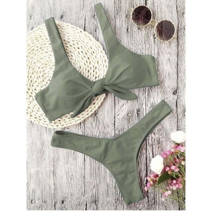 Zaful on sale green swimsuit