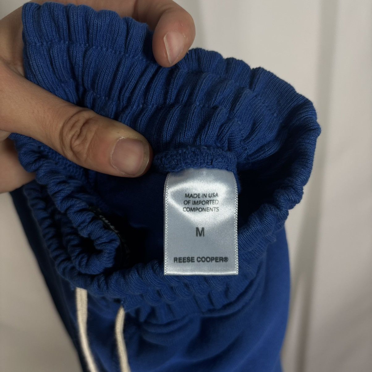 Reese Cooper Reese Cooper FW21' RC1 Logo Sweats Blue Size M Used Size US 30 / EU 46 - 7 Thumbnail